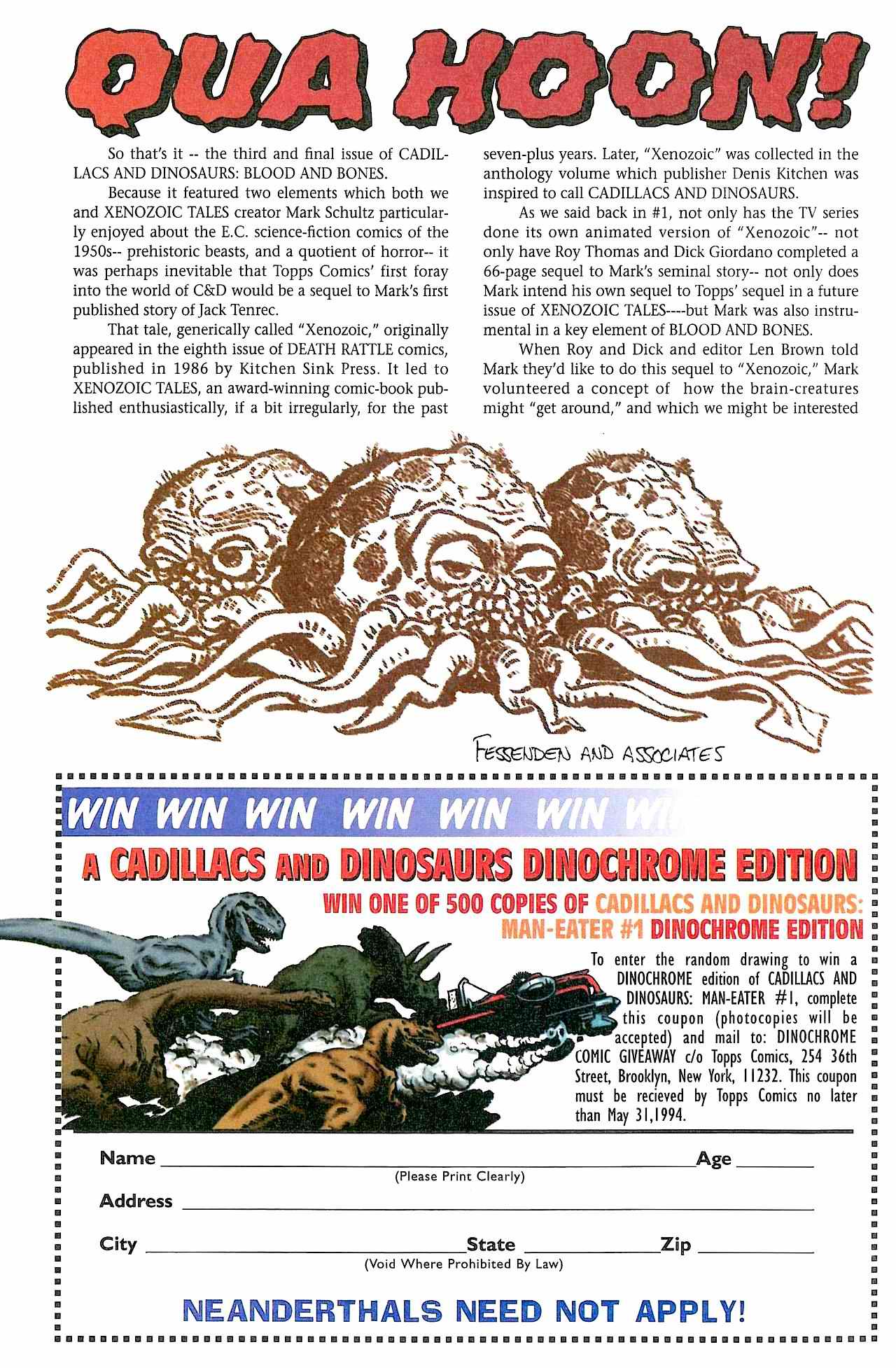 Read online Cadillacs and Dinosaurs comic -  Issue #3 - 31