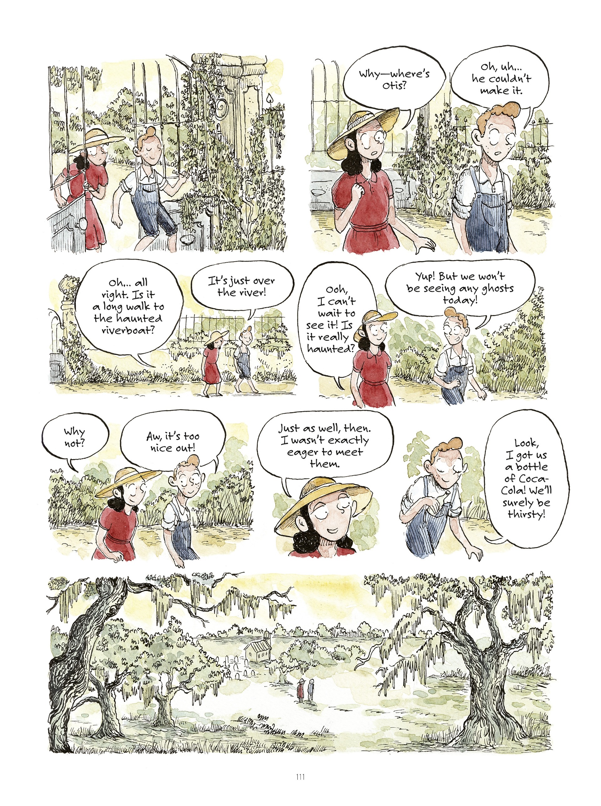 Read online Swamp: A Summer in the Bayou comic -  Issue # TPB (Part 2) - 13