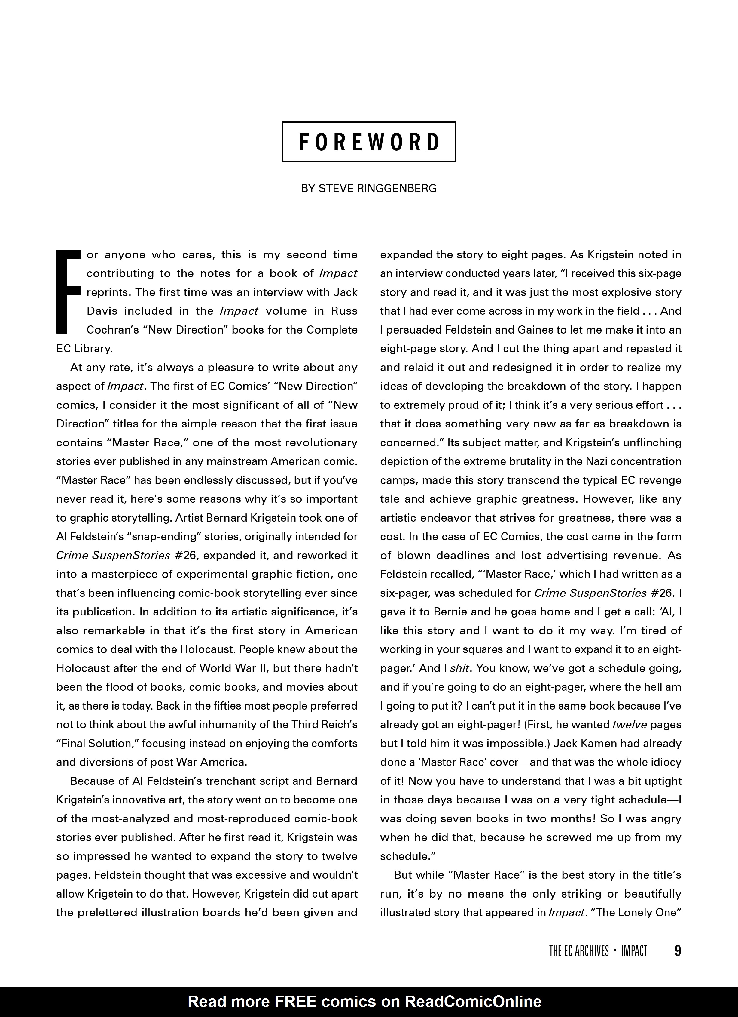 Read online The EC Archives: Impact comic -  Issue # TPB (Part 1) - 11