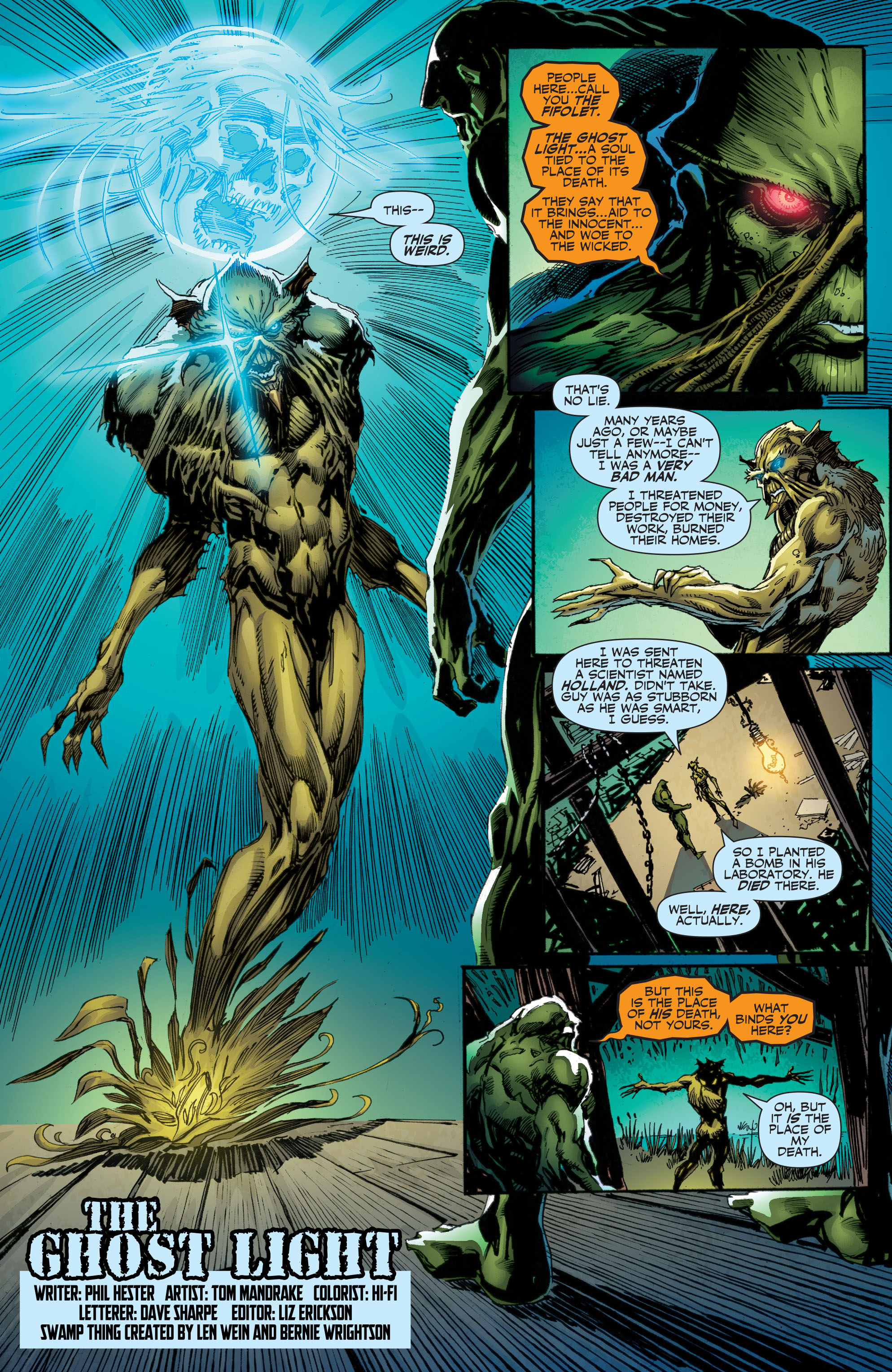 Read online Swamp Thing: New Roots comic -  Issue #8 - 12