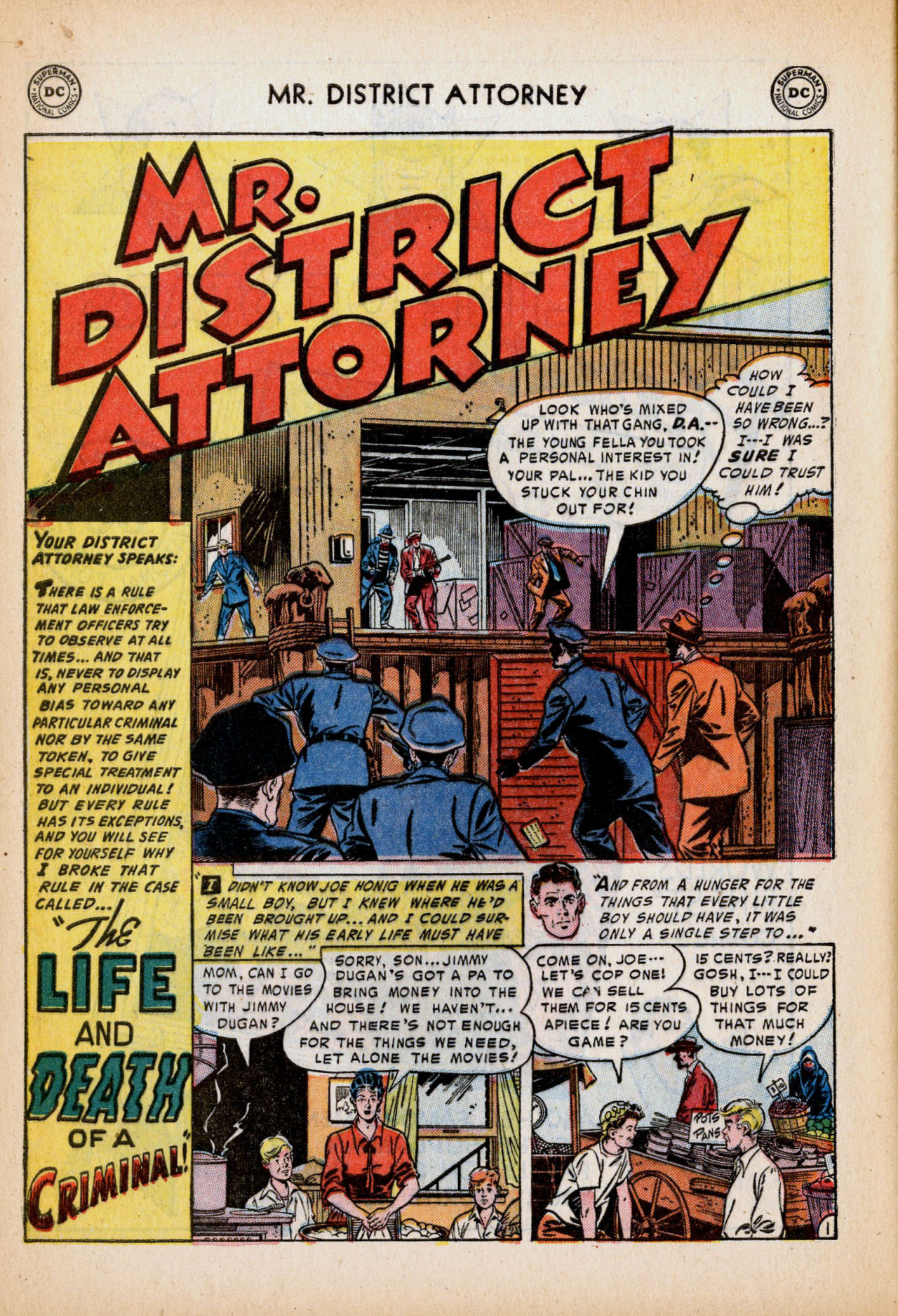Read online Mr. District Attorney comic -  Issue #36 - 28