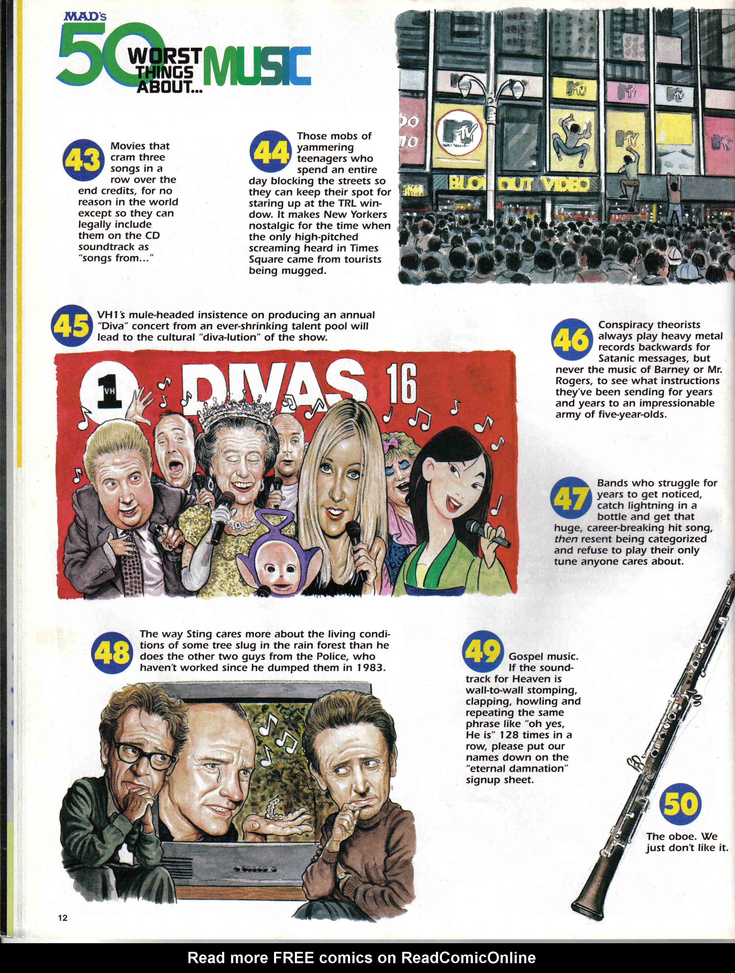 Read online MAD comic -  Issue #420 - 12