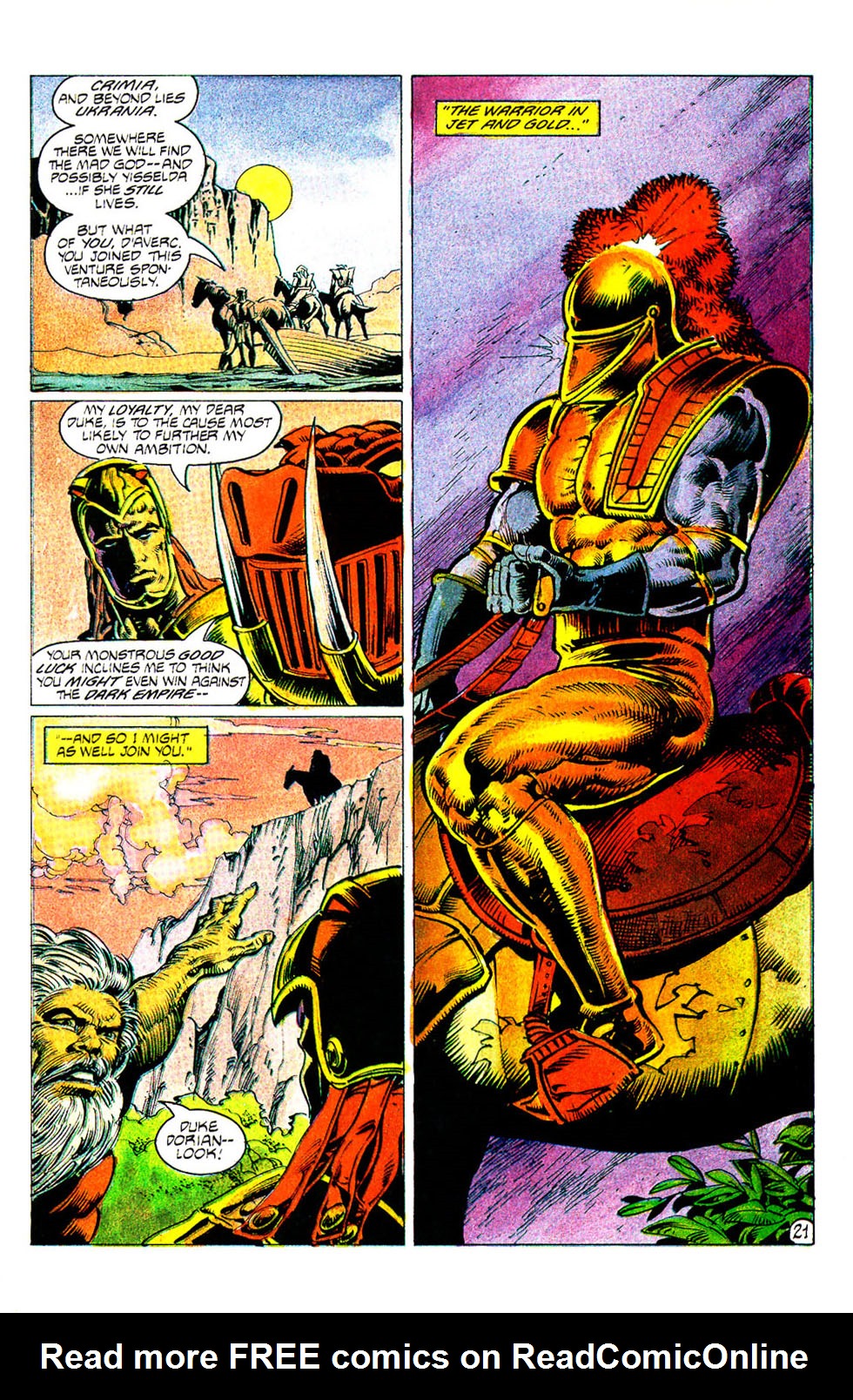 Read online Hawkmoon: The Mad God's Amulet comic -  Issue #2 - 24