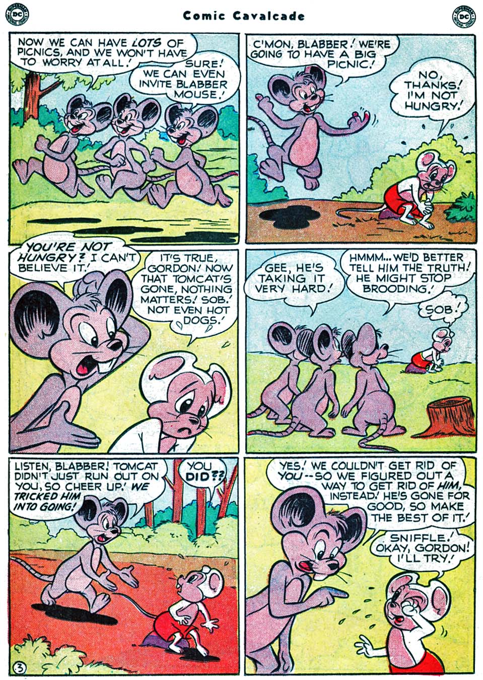 Read online Comic Cavalcade comic -  Issue #42 - 14