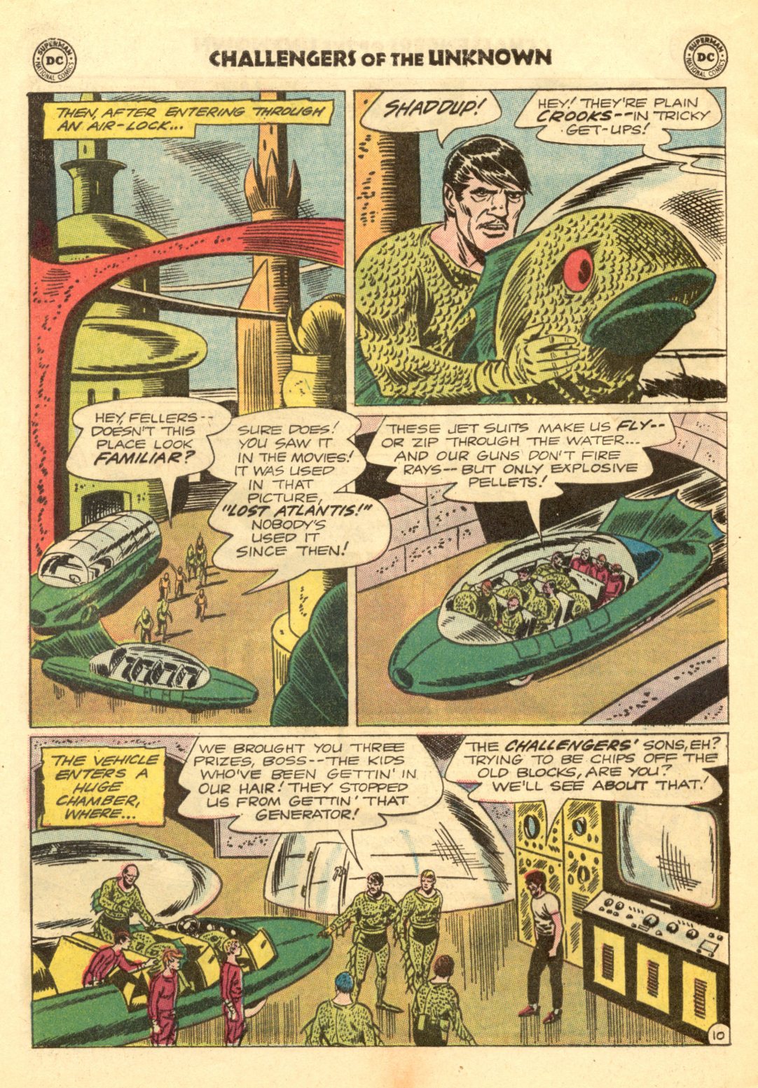 Challengers of the Unknown (1958) Issue #35 #35 - English 28