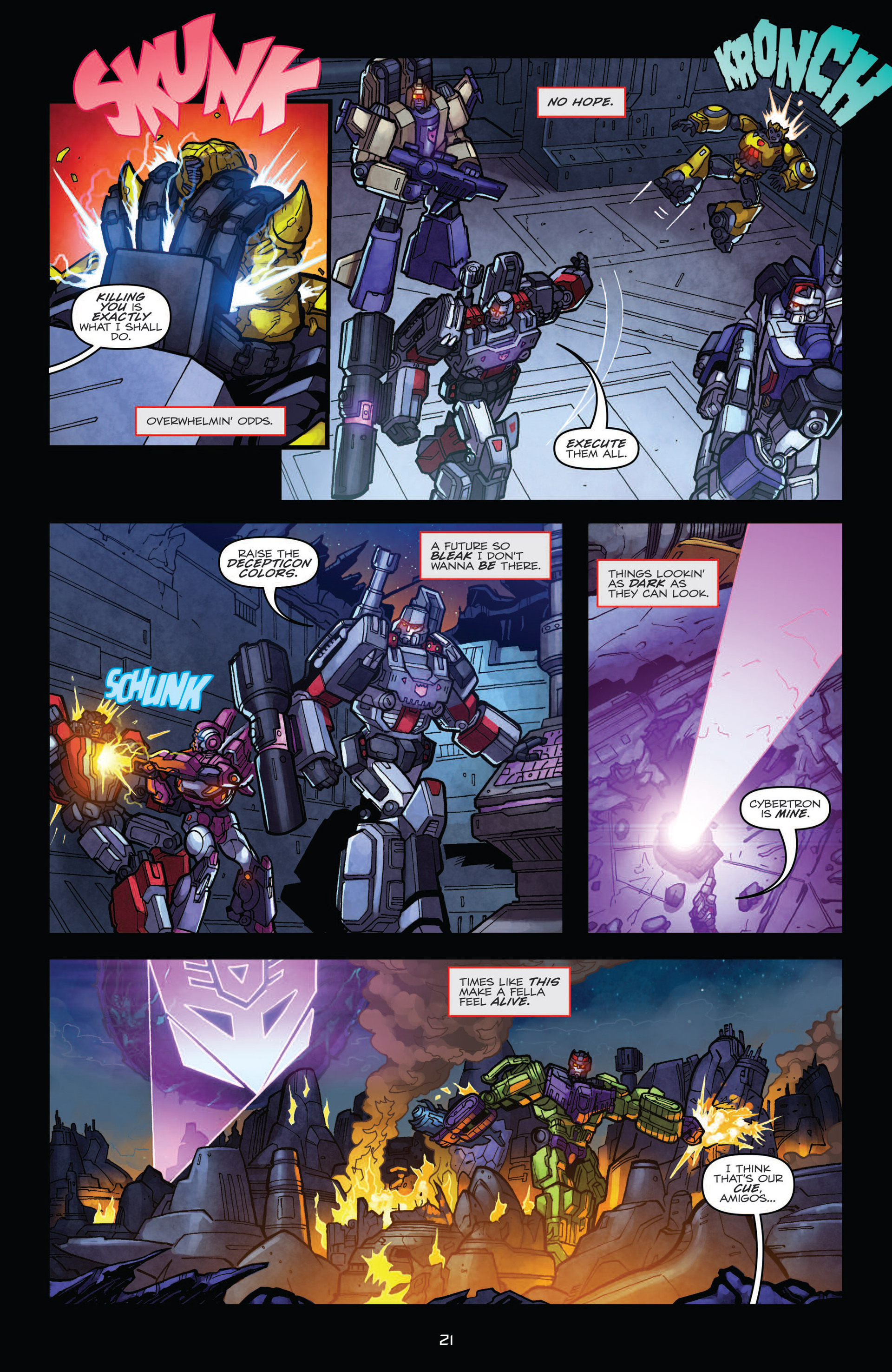 Read online Transformers: Robots In Disguise (2012) comic -  Issue #14 - 23