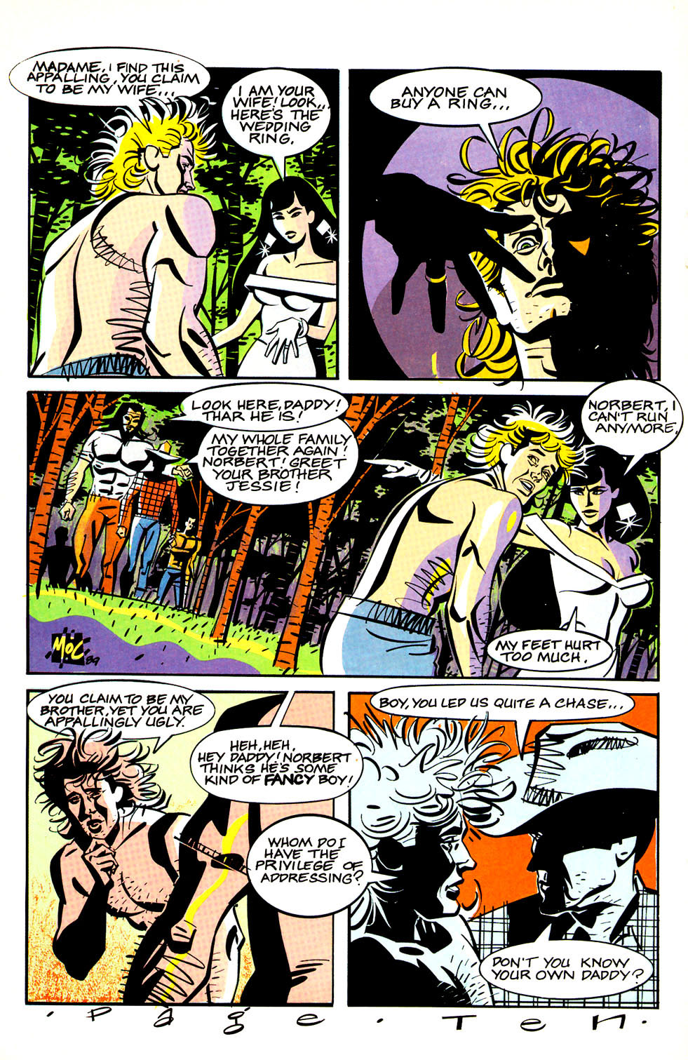 Read online Badger Goes Berserk! comic -  Issue #4 - 12