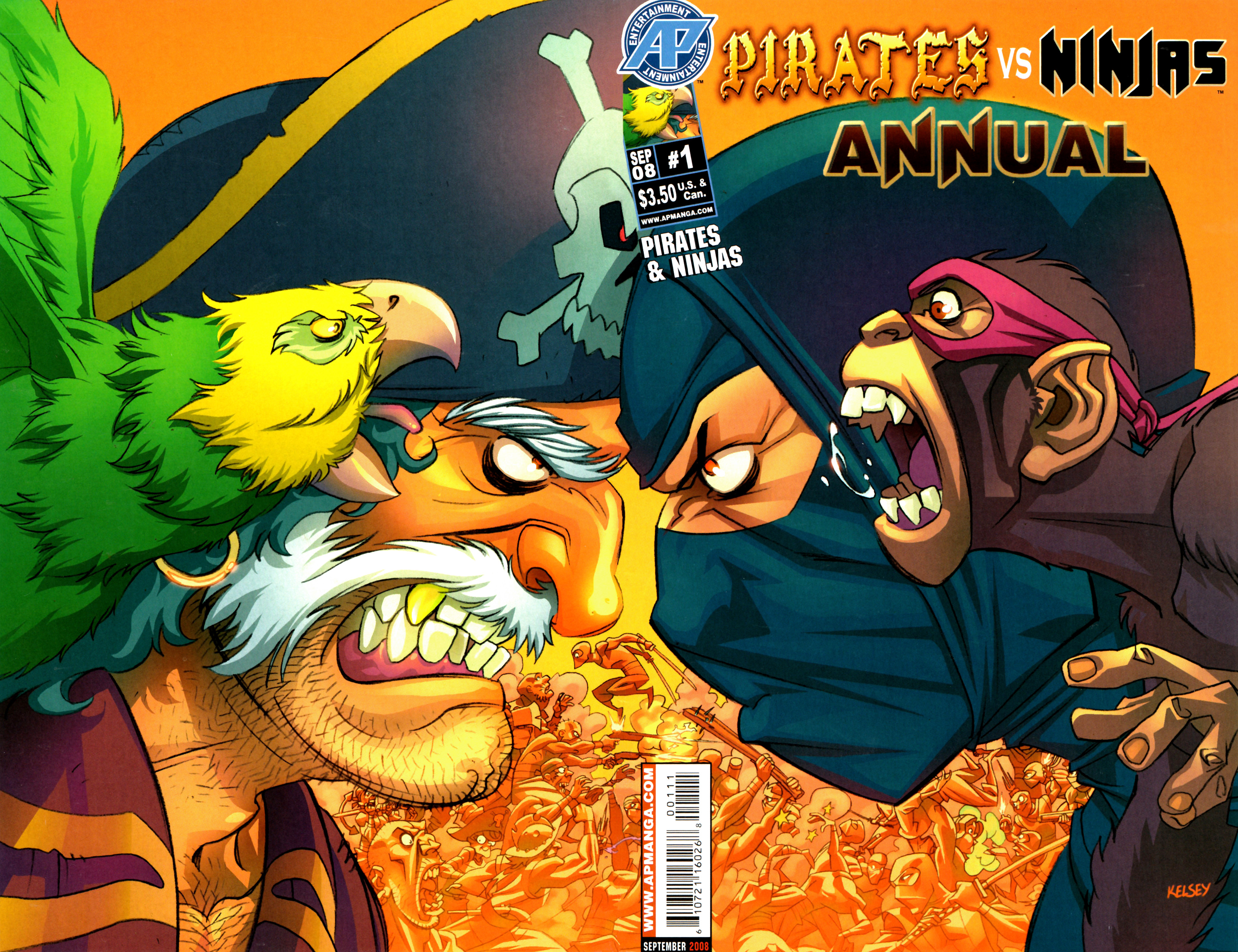 Read online Pirates vs. Ninjas comic -  Issue # _Annual 1 - 1