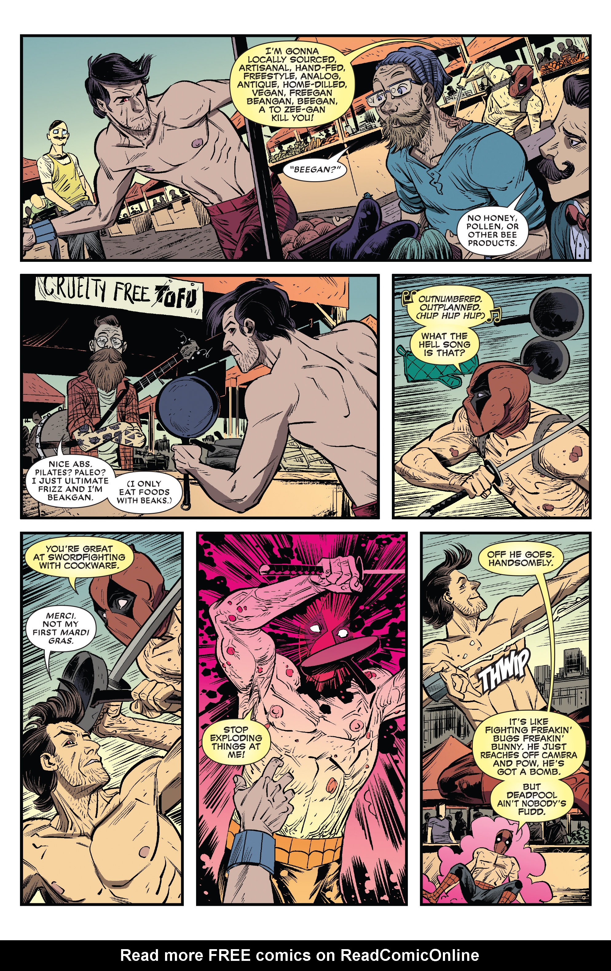 Read online Deadpool V Gambit comic -  Issue #1 - 17