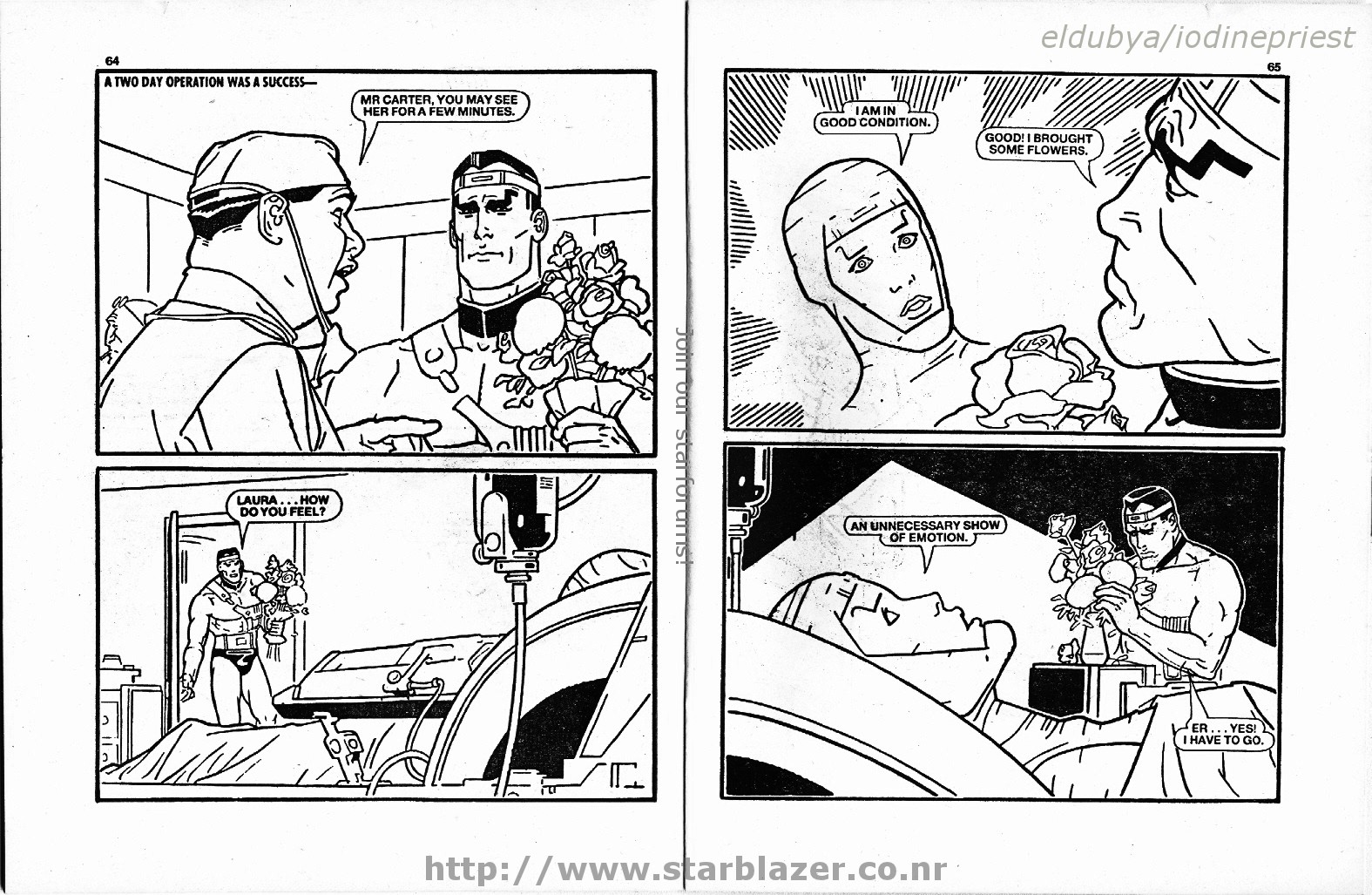 Read online Starblazer comic -  Issue #265 - 34