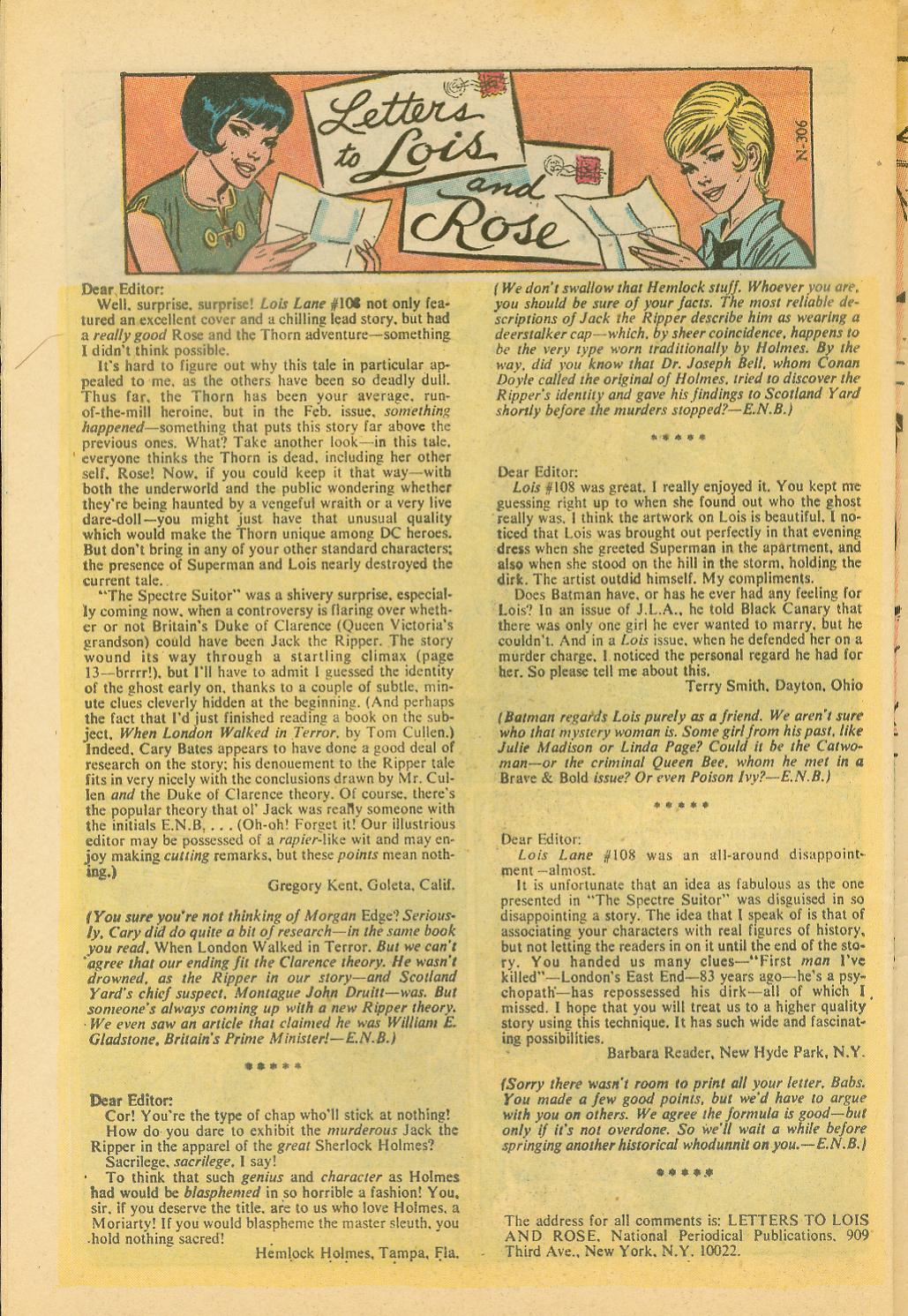 Read online Superman's Girl Friend, Lois Lane comic -  Issue #111 - 32