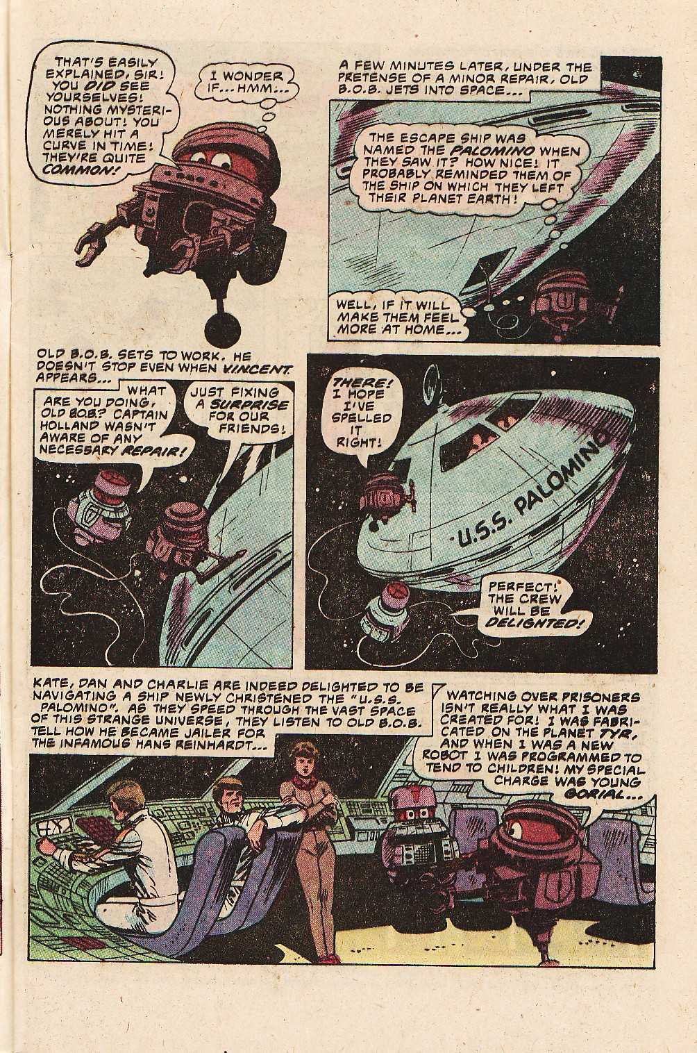 Read online Walt Disney The Black Hole comic -  Issue #4 - 5