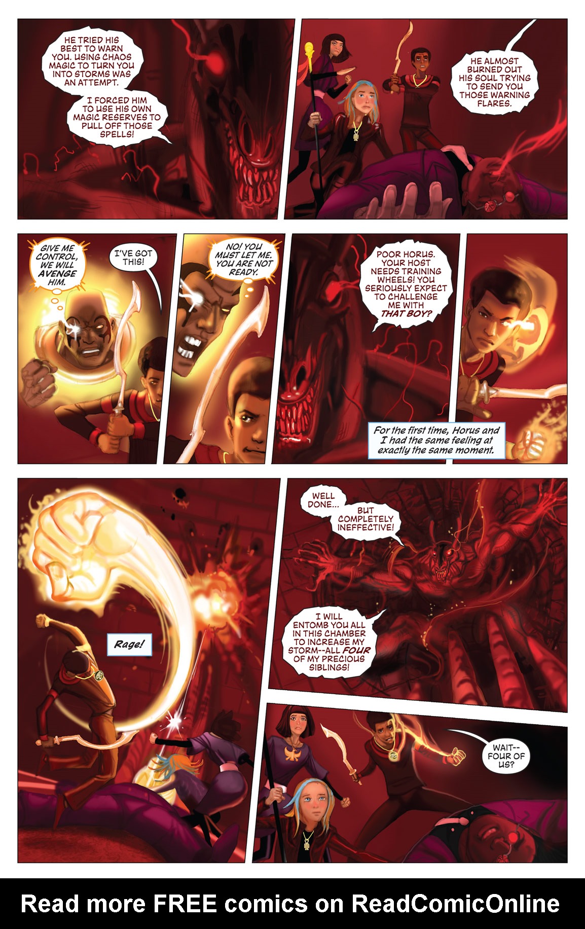 Read online The Kane Chronicles comic -  Issue # TPB 1 - 161
