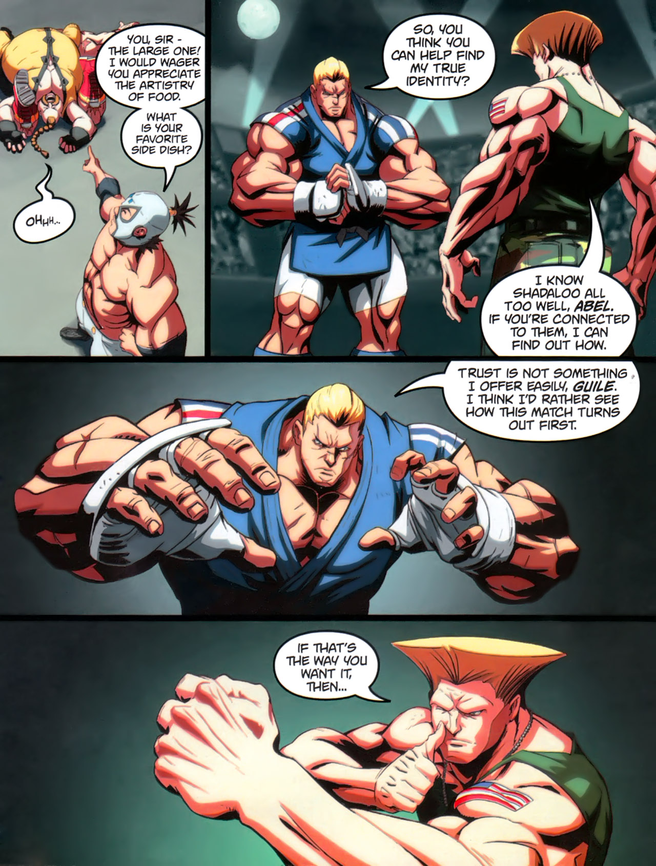 Read online Street Fighter IV comic -  Issue #1 - 11
