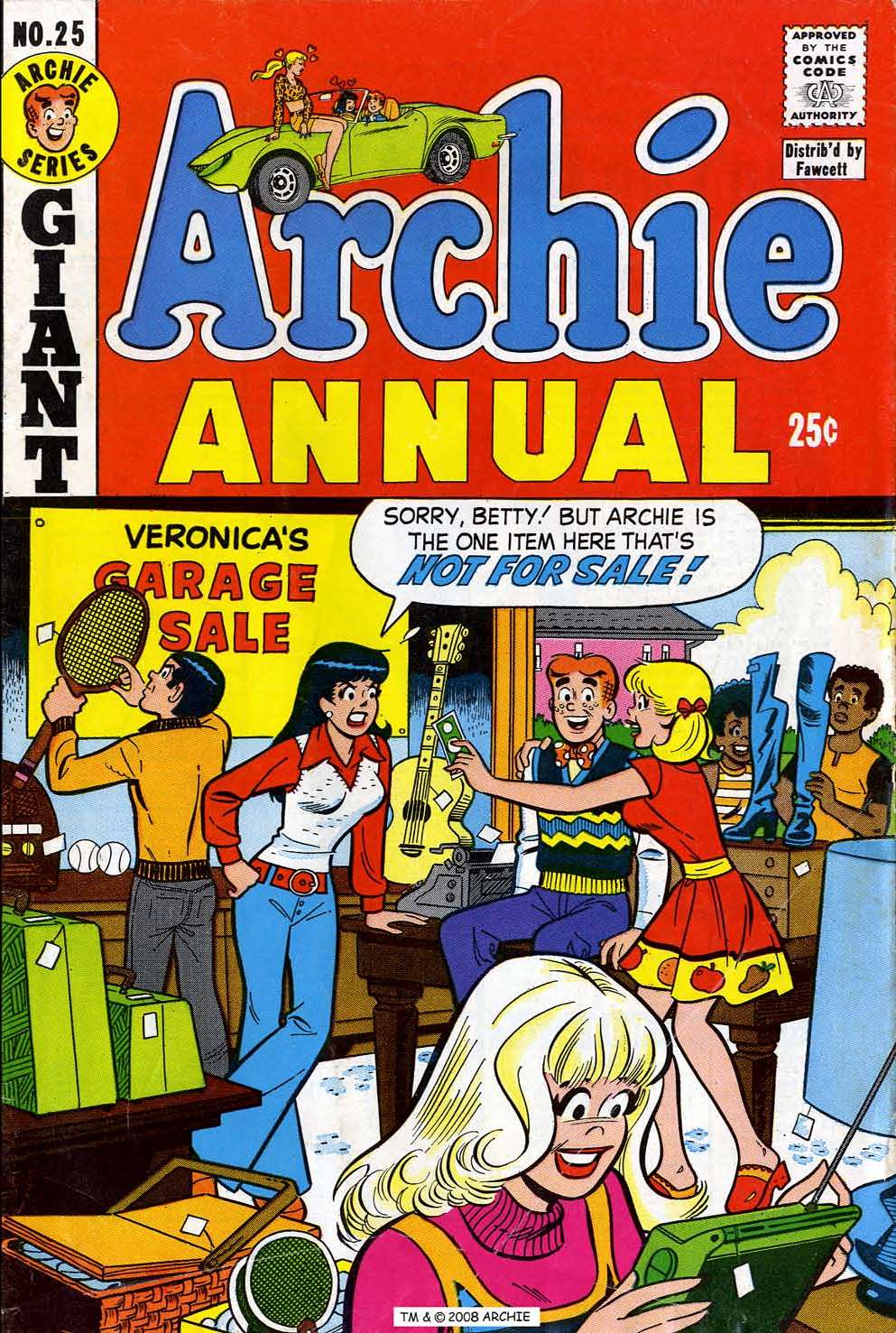 Read online Archie Annual comic -  Issue #25 - 1