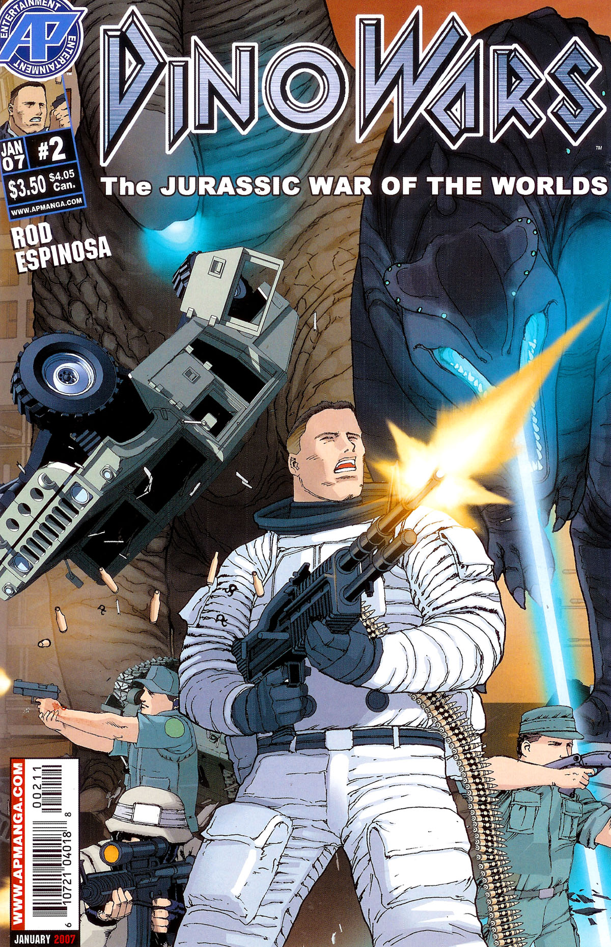 Read online Dinowars comic -  Issue #2 - 1