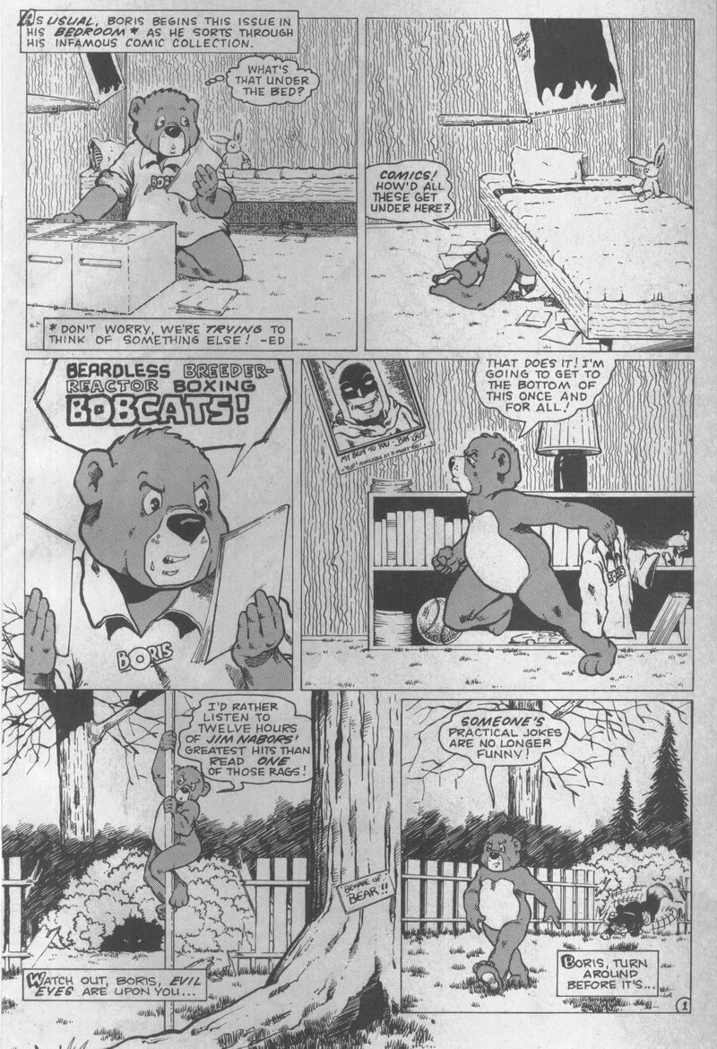Read online Boris The Bear comic -  Issue #6 - 3