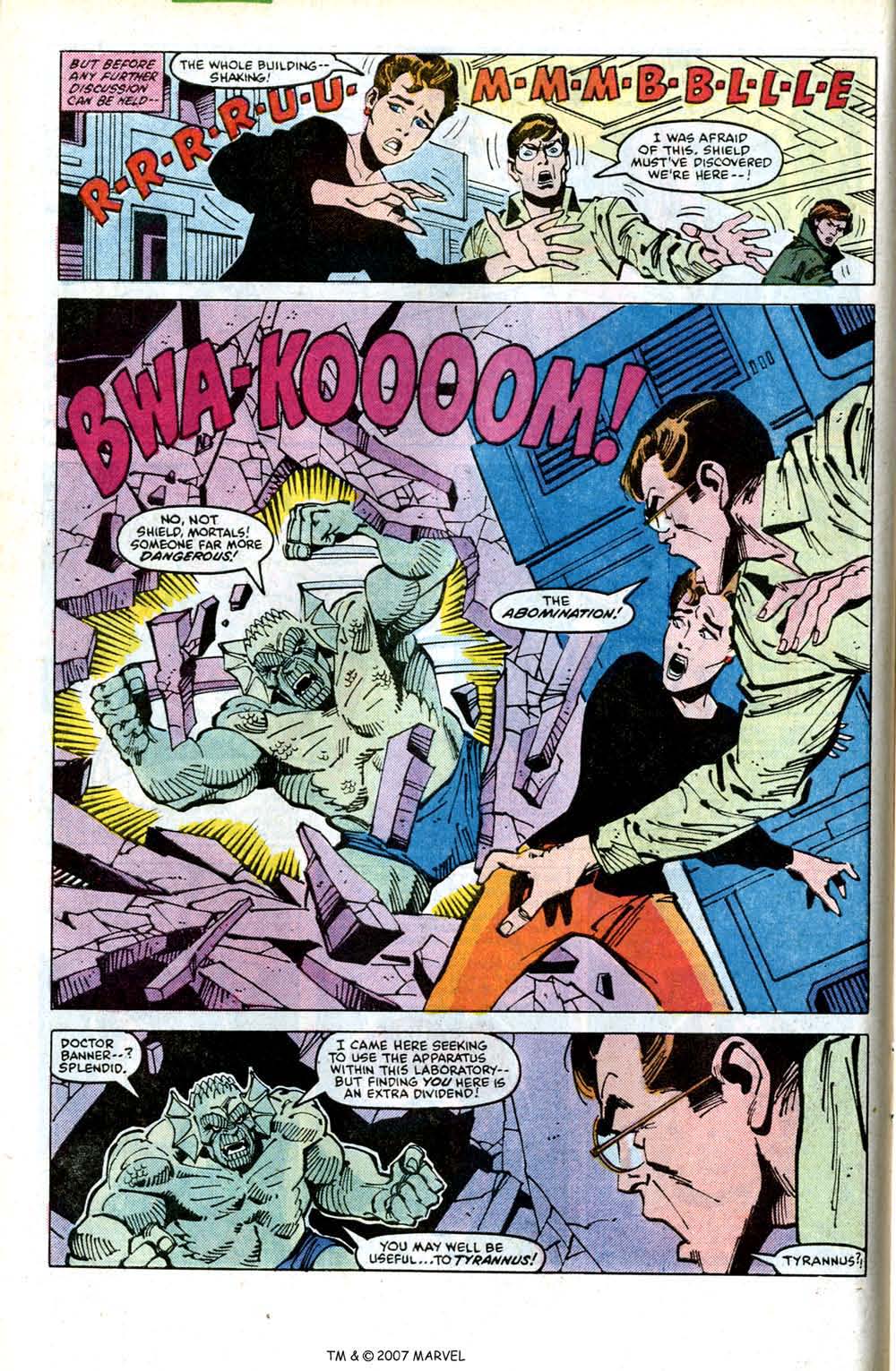 Read online The Incredible Hulk (1968) comic -  Issue # _Annual 1986 - 22