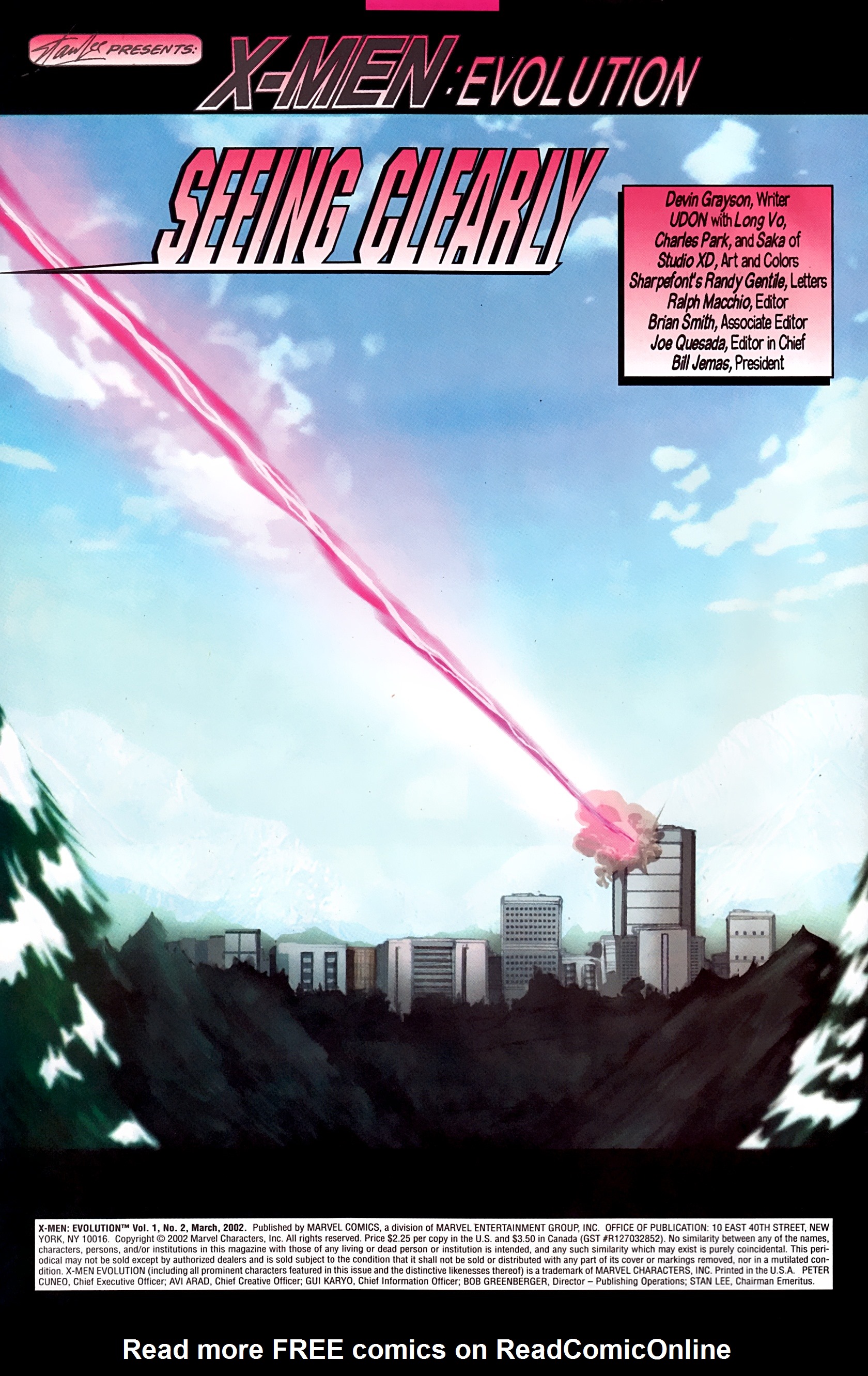 Read online X-Men: Evolution comic -  Issue #2 - 3
