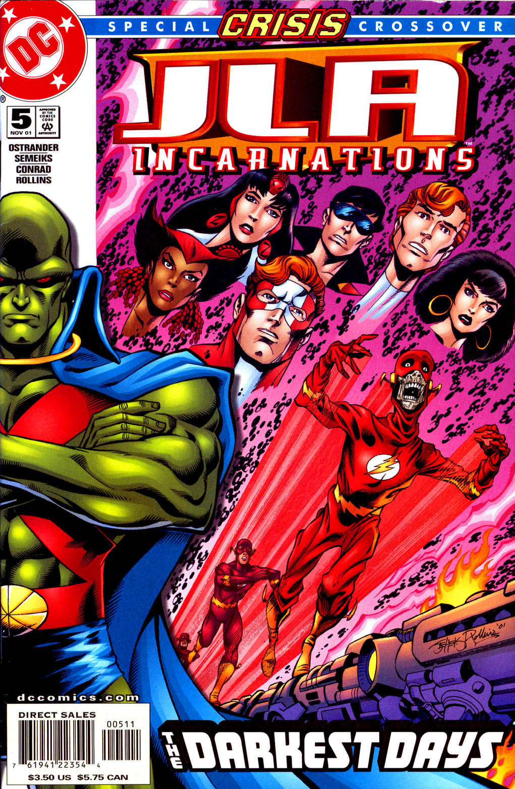 Read online JLA: Incarnations comic -  Issue #5 - 1