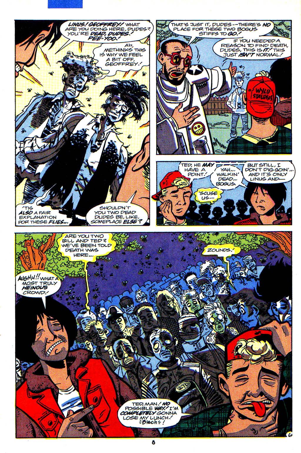 Read online Bill & Ted's Excellent Comic Book comic -  Issue #2 - 7