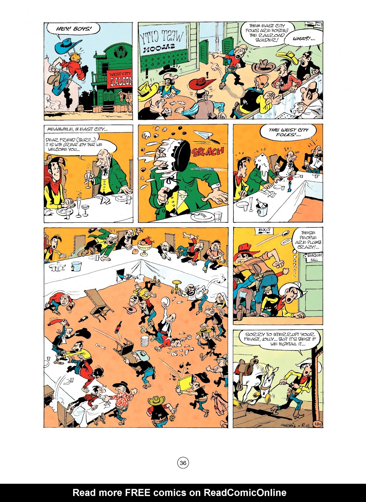 A Lucky Luke Adventure issue 32 - Page 36