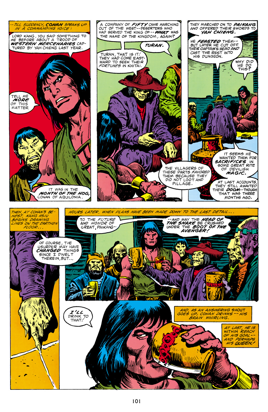 Read online The Chronicles of King Conan comic -  Issue # TPB 2 (Part 2) - 4