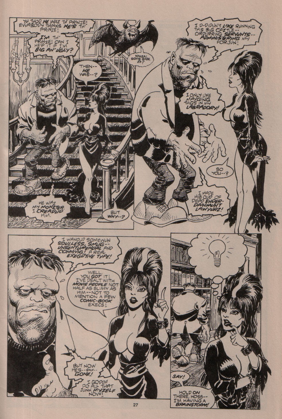 Read online Elvira, Mistress of the Dark comic -  Issue #11 - 25