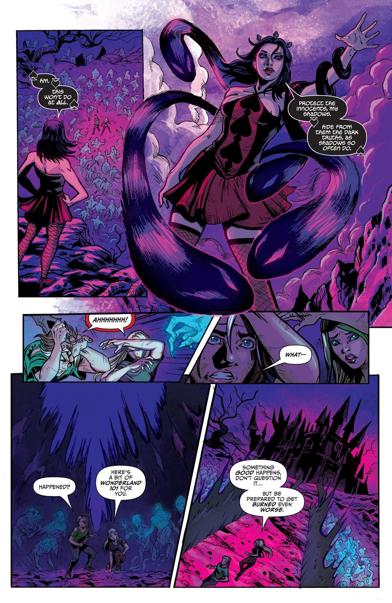 Read online Grimm Fairy Tales presents Wonderland: Through the Looking Glass comic -  Issue #3 - 14