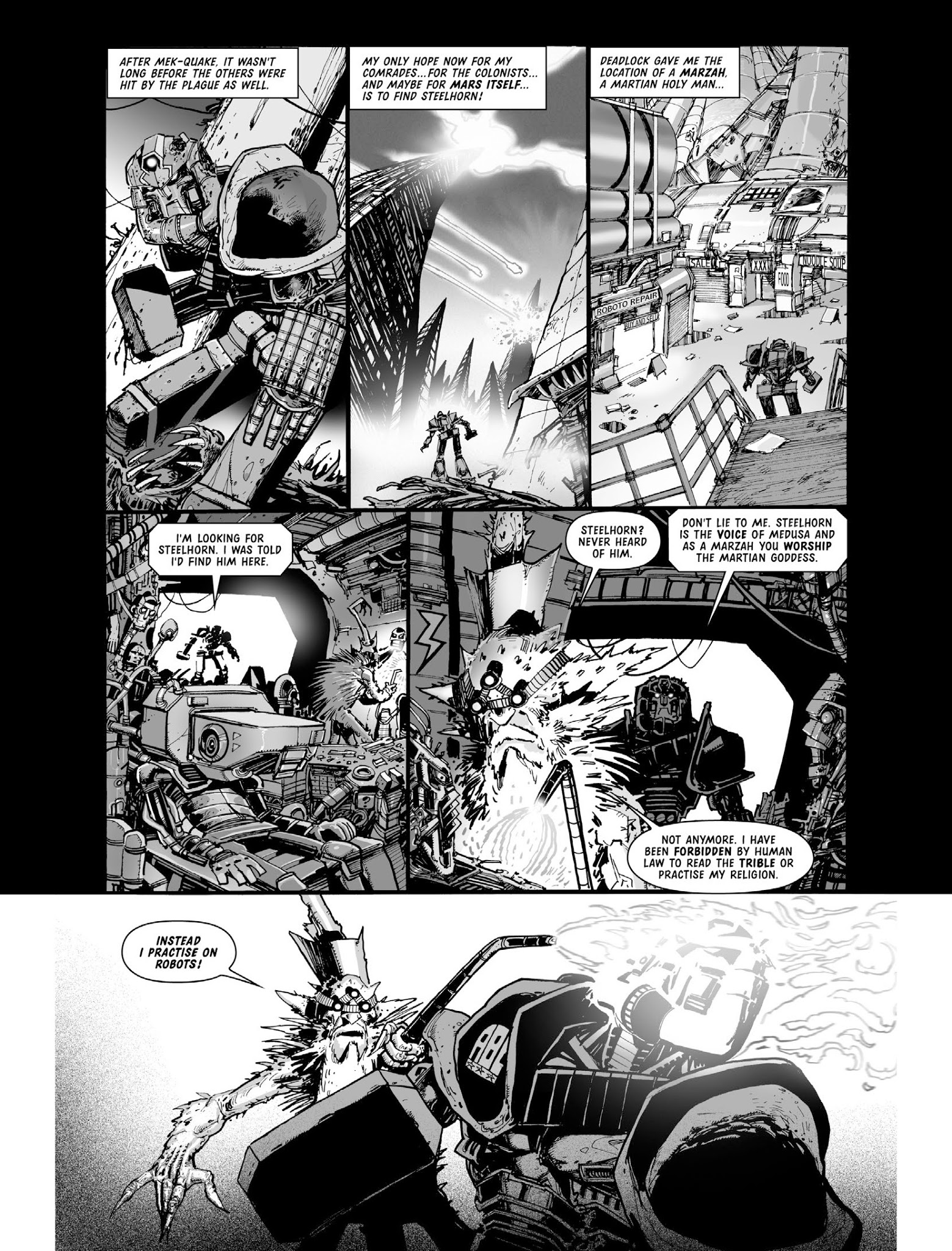Read online ABC Warriors: The Mek Files comic -  Issue # TPB 3 - 99