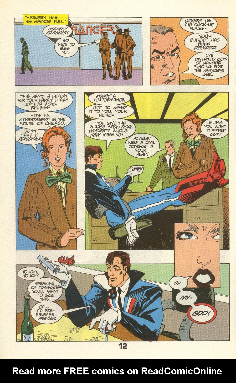 Read online American Flagg! comic -  Issue #34 - 16