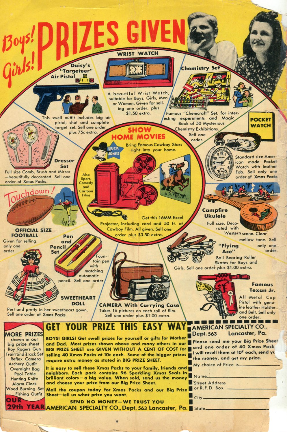 Read online Famous Funnies comic -  Issue #159 - 52