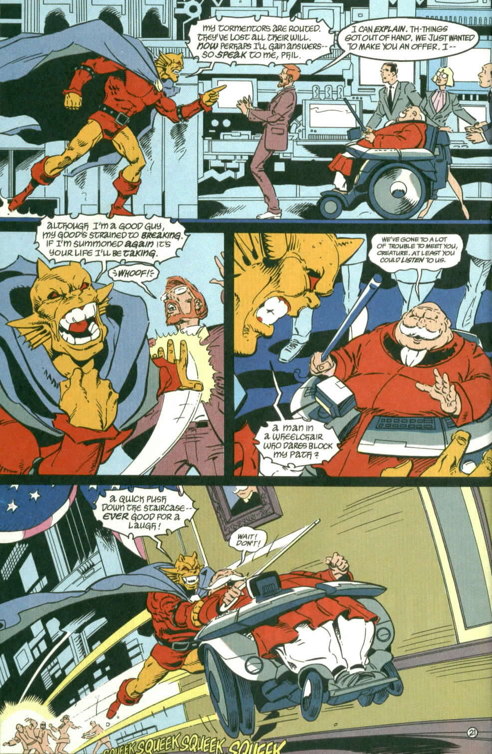 Read online The Demon (1990) comic -  Issue #26 - 22