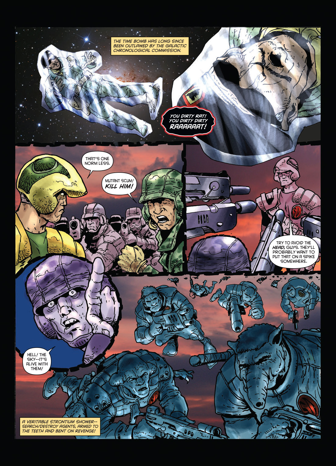 Read online Strontium Dog: The Life and Death of Johnny Alpha: Dogs of War comic -  Issue # TPB - 58