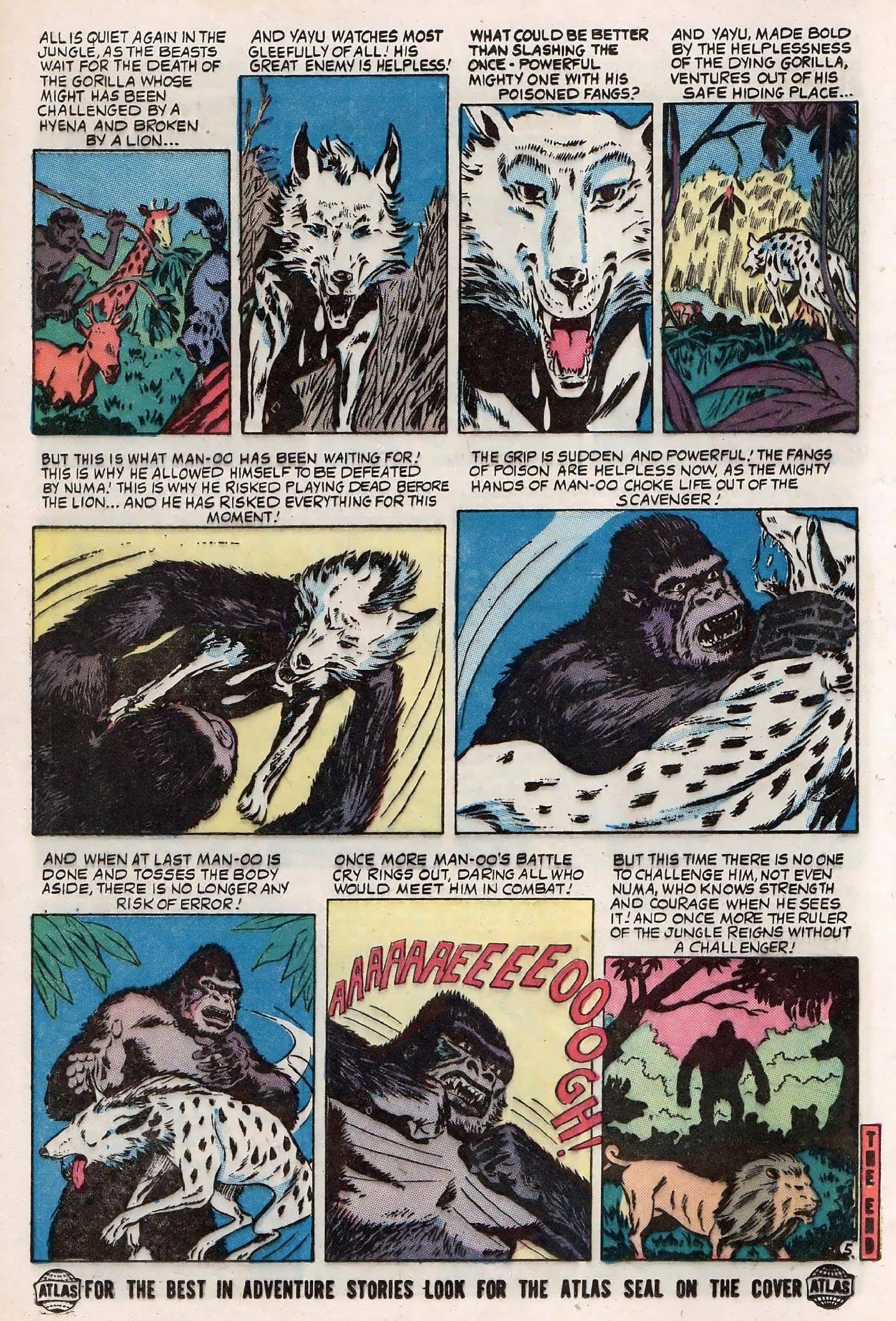 Read online Jungle Action (1954) comic -  Issue #4 - 24