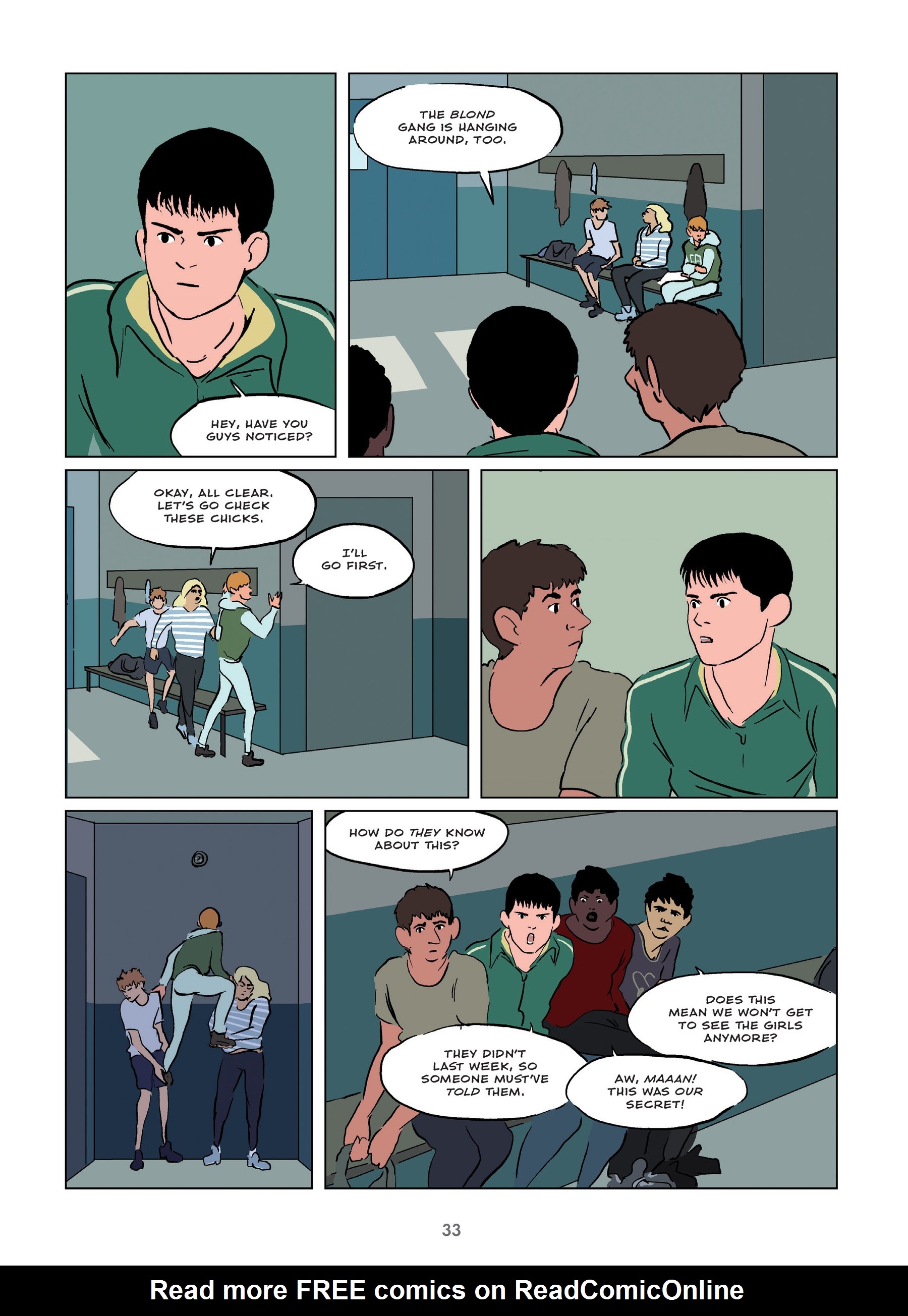 Read online The Locker Room comic -  Issue # TPB - 34