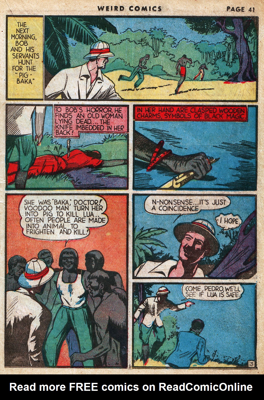 Read online Weird Comics comic -  Issue #3 - 43