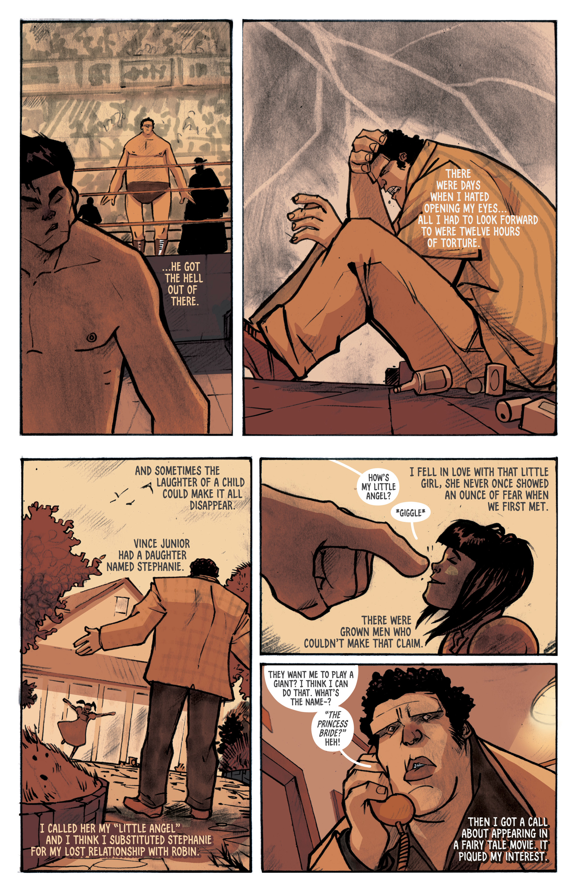Read online Andre the Giant: Closer To Heaven comic -  Issue # TPB - 87