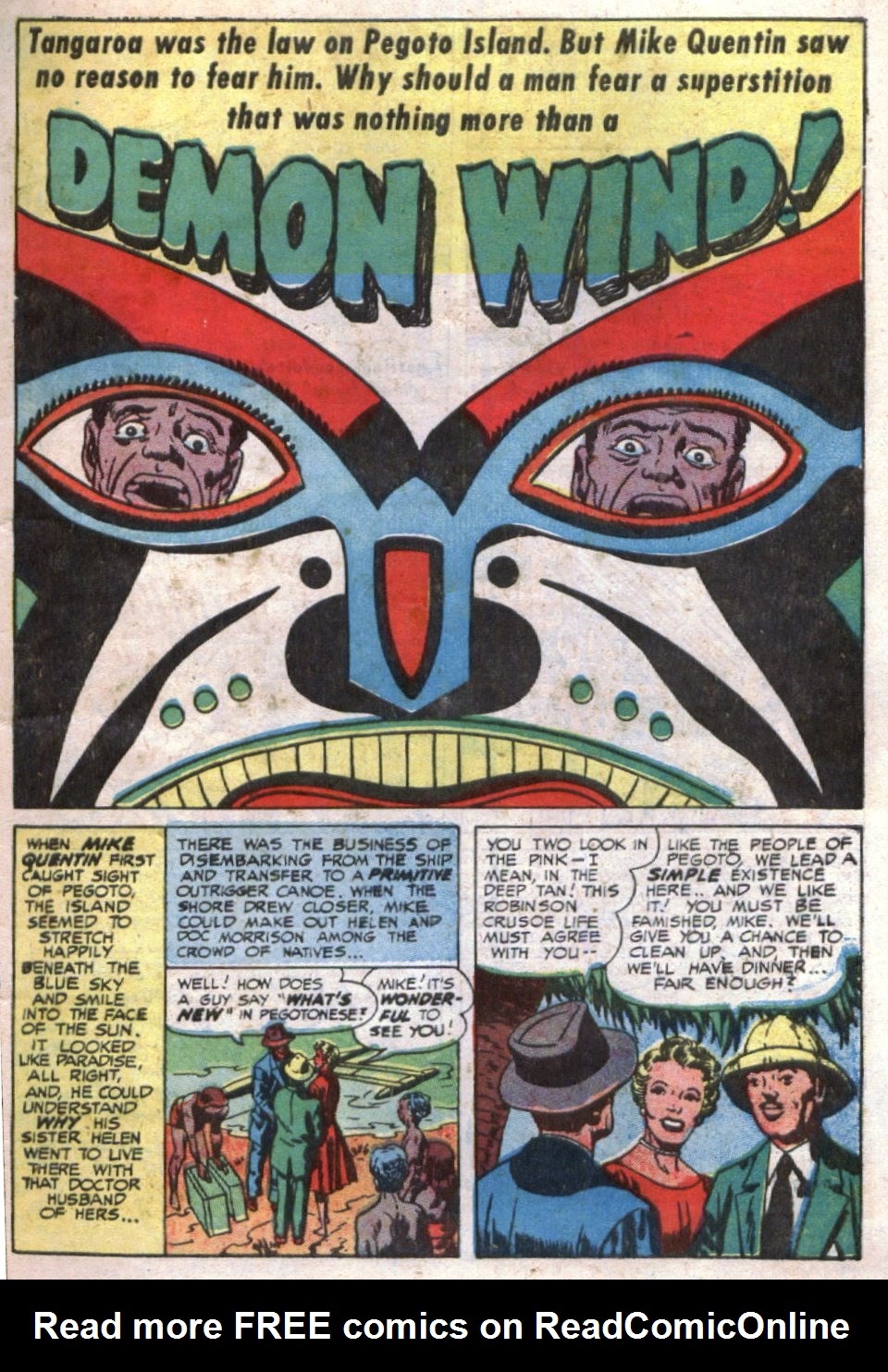 Read online Black Magic (1950) comic -  Issue #26 - 27