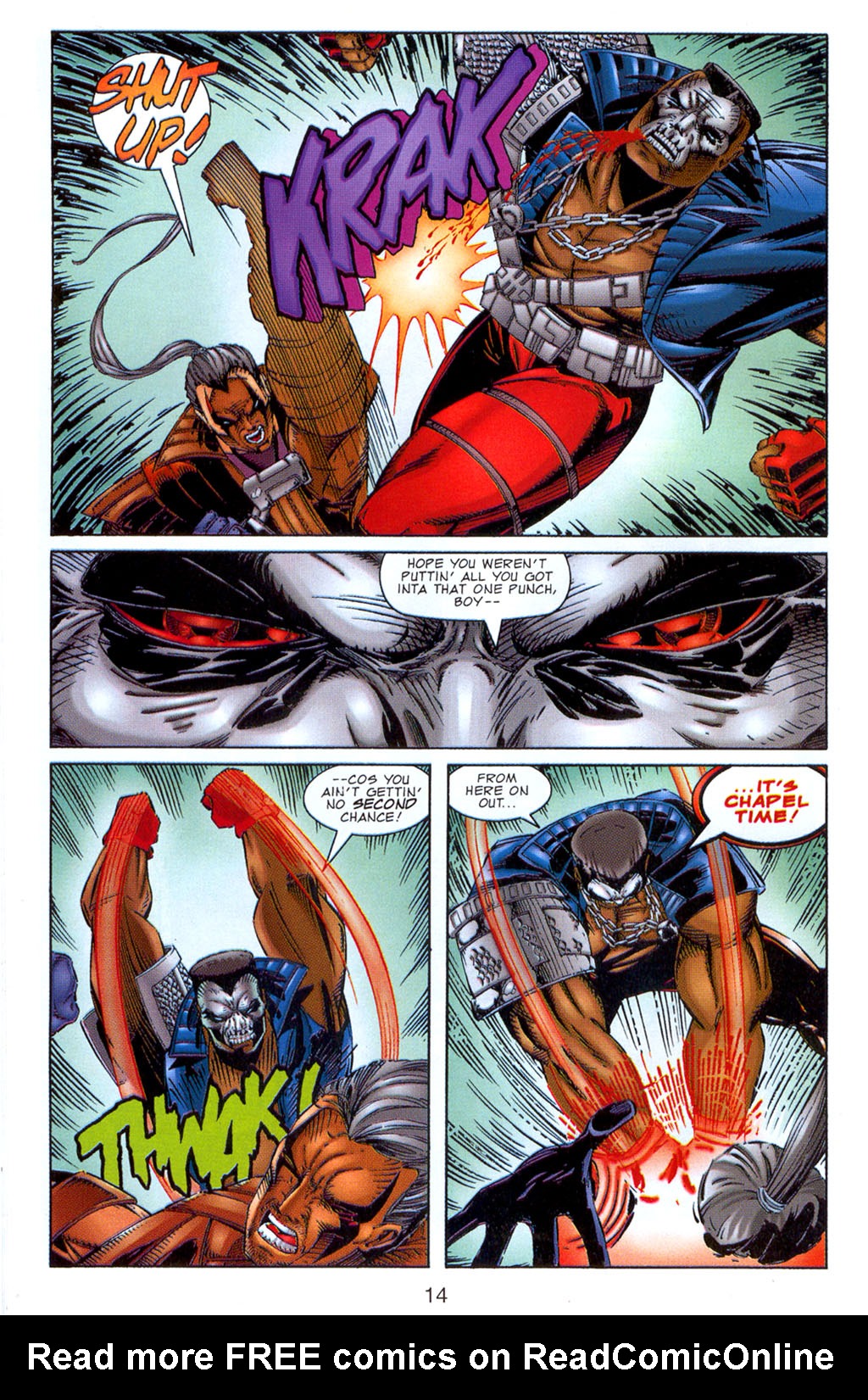Read online Bloodstrike (1993) comic -  Issue #7 - 16