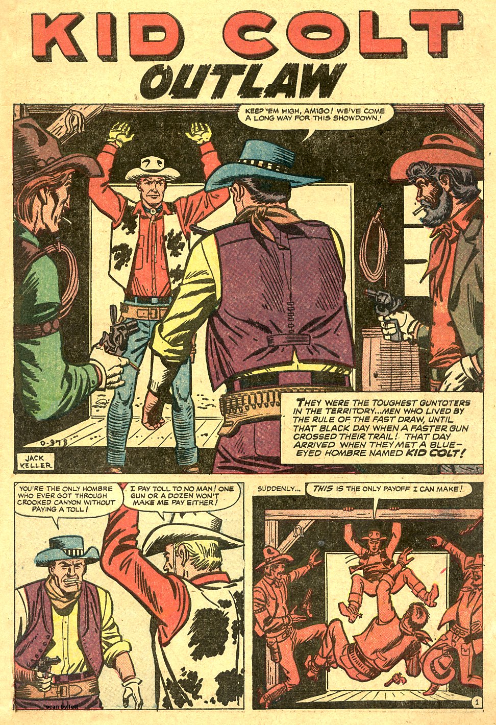 Read online Kid Colt Outlaw comic -  Issue #76 - 3