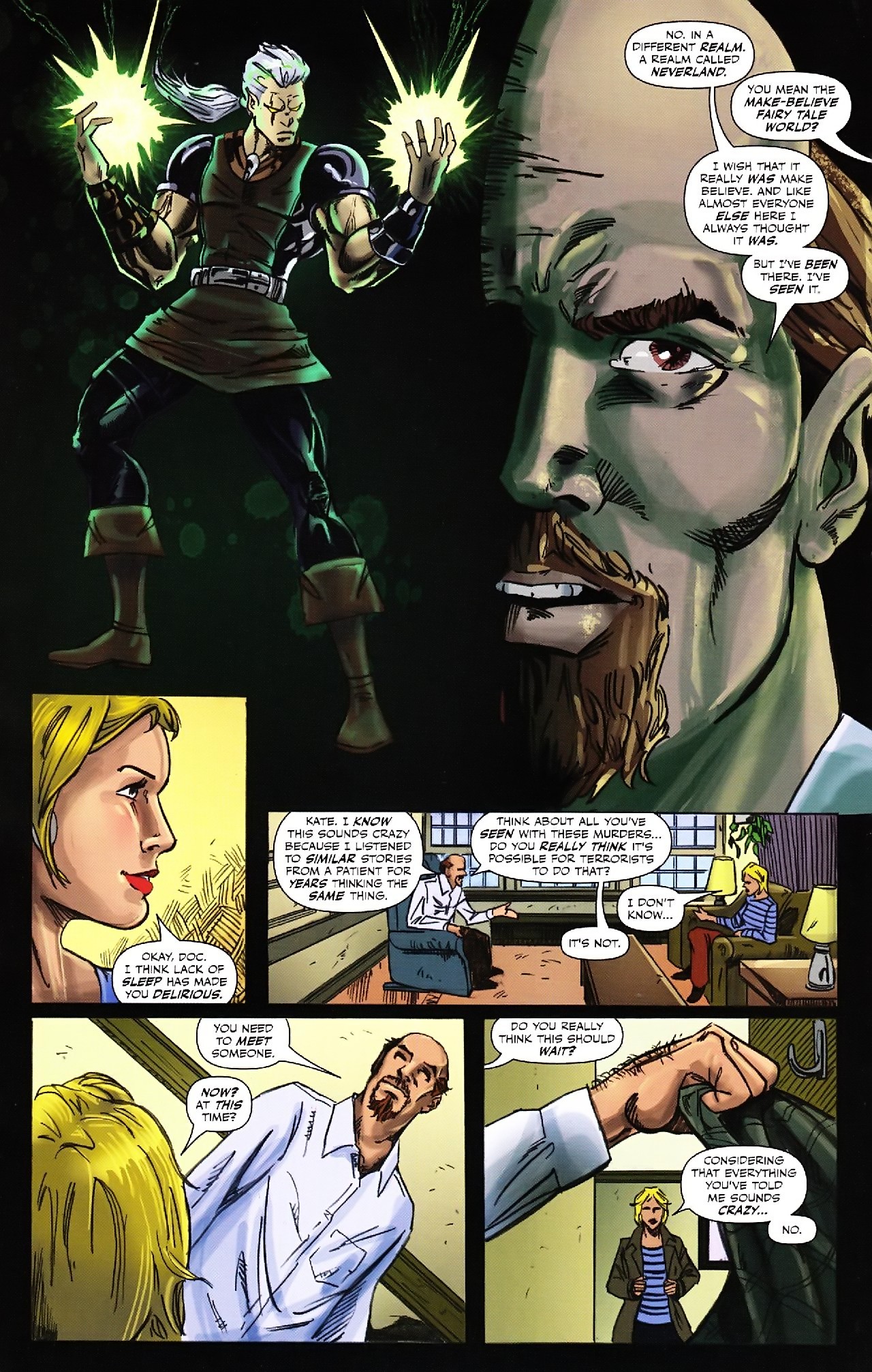 Read online Grimm Fairy Tales: Neverland Hook comic -  Issue #2 - 17