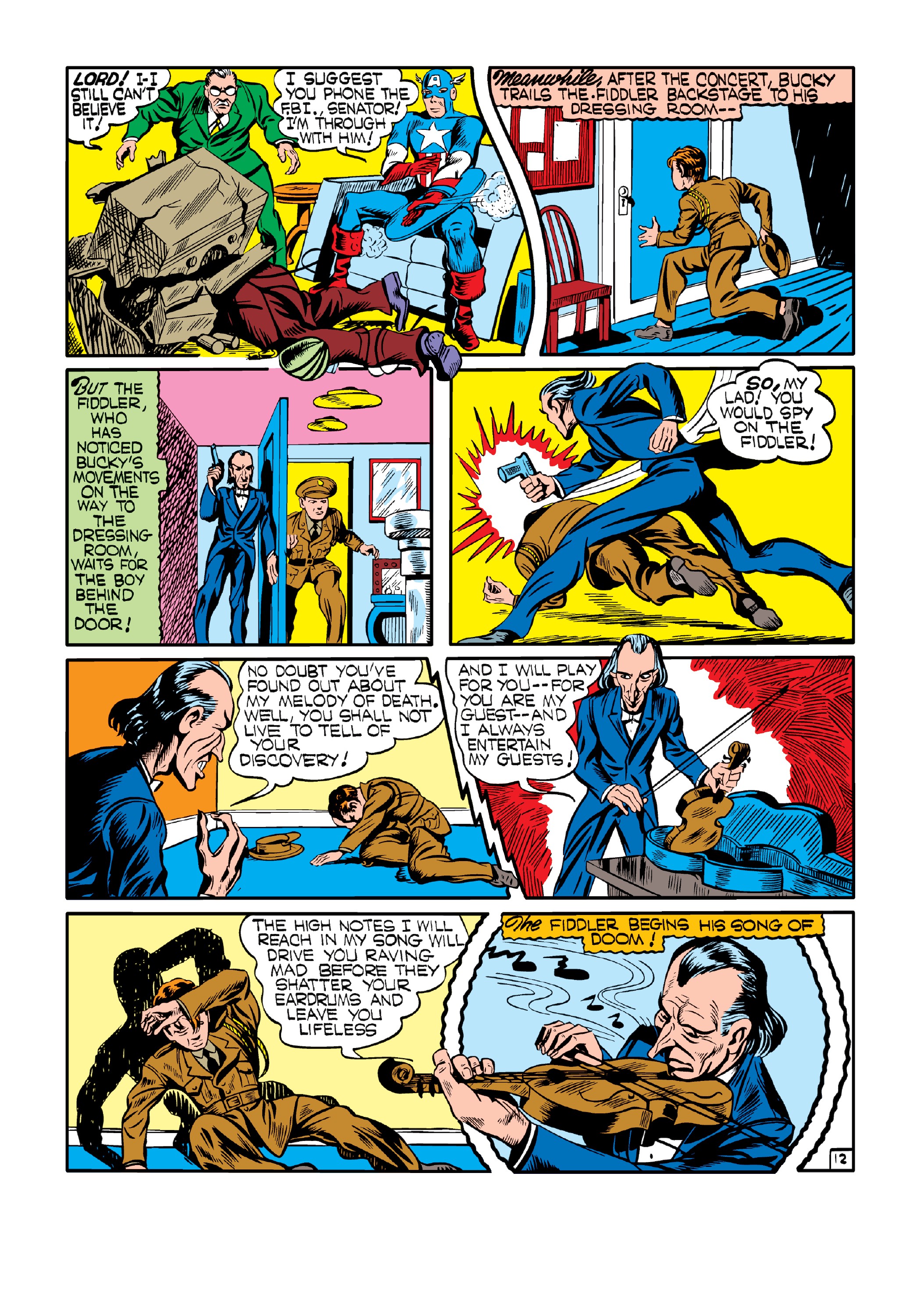 Read online Marvel Masterworks: Golden Age Captain America comic -  Issue # TPB 2 (Part 2) - 82
