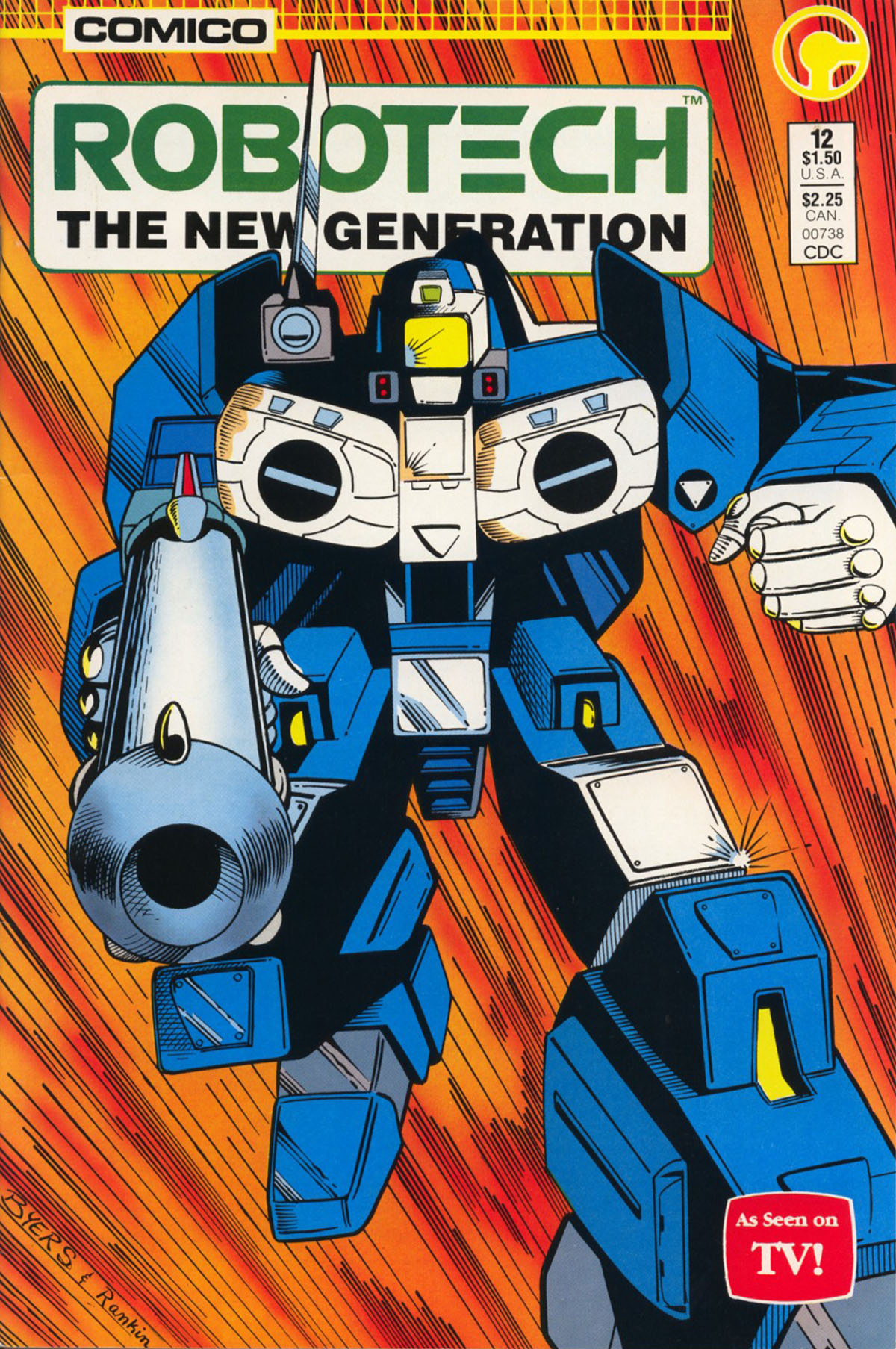 Read online Robotech The New Generation comic -  Issue #12 - 1