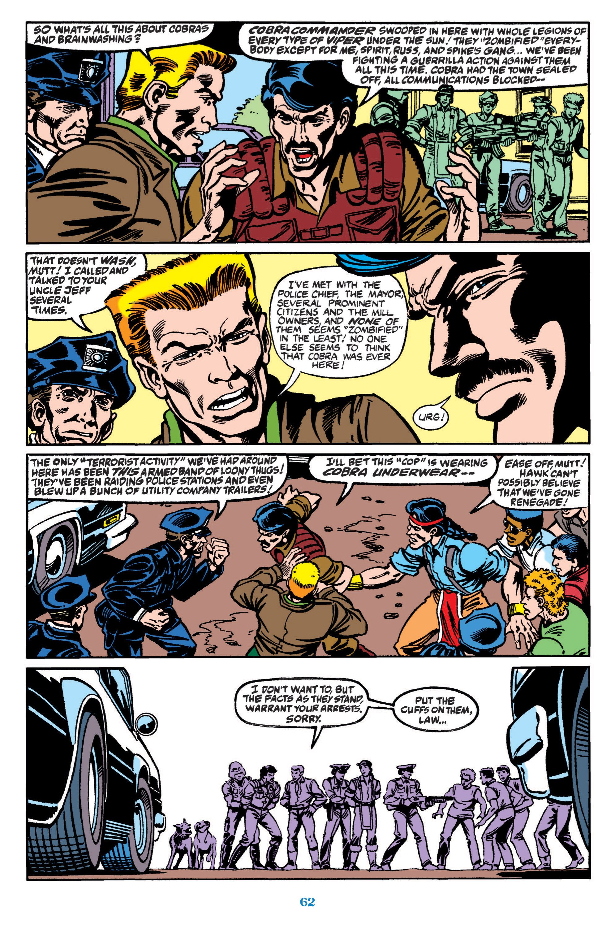 Read online Classic G.I. Joe comic -  Issue # TPB 11 (Part 1) - 63