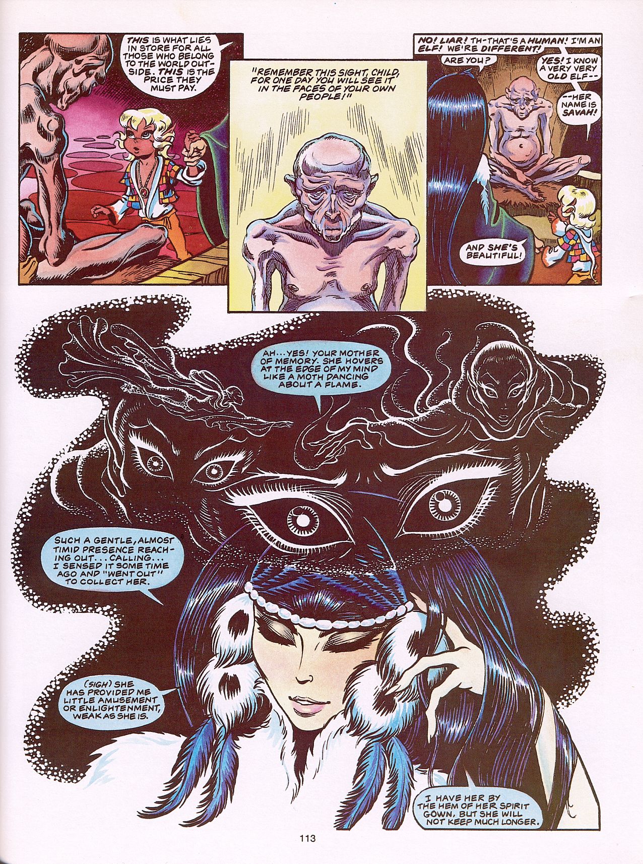 Read online ElfQuest (Starblaze Edition) comic -  Issue # TPB 3 - 118