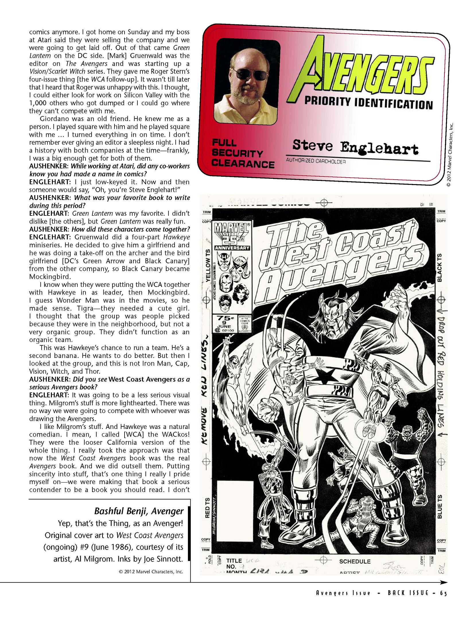 Read online Back Issue comic -  Issue #56 - 63