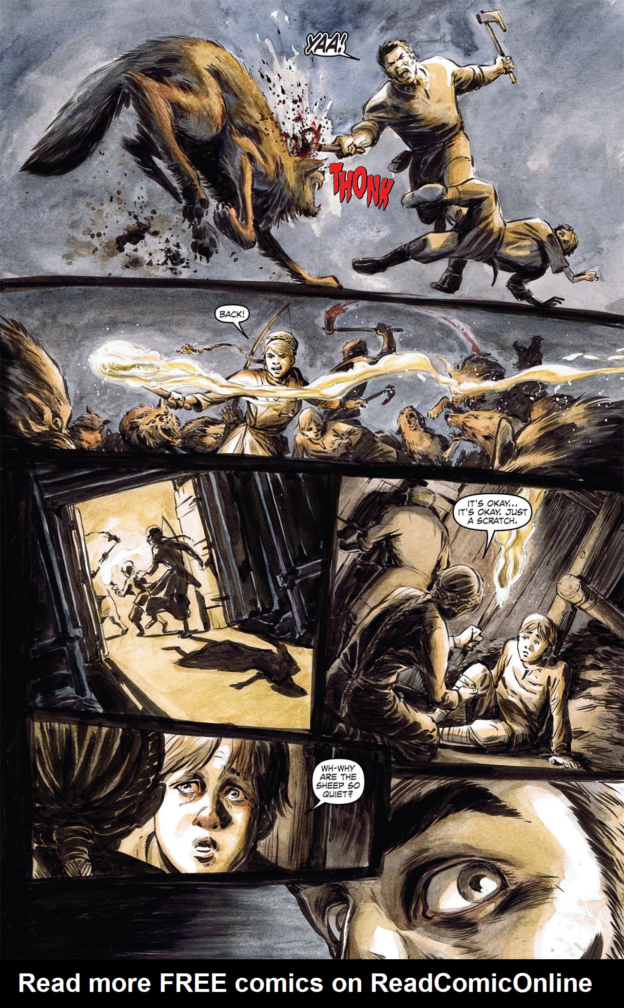 Read online Night of 1000 Wolves comic -  Issue #1 - 23