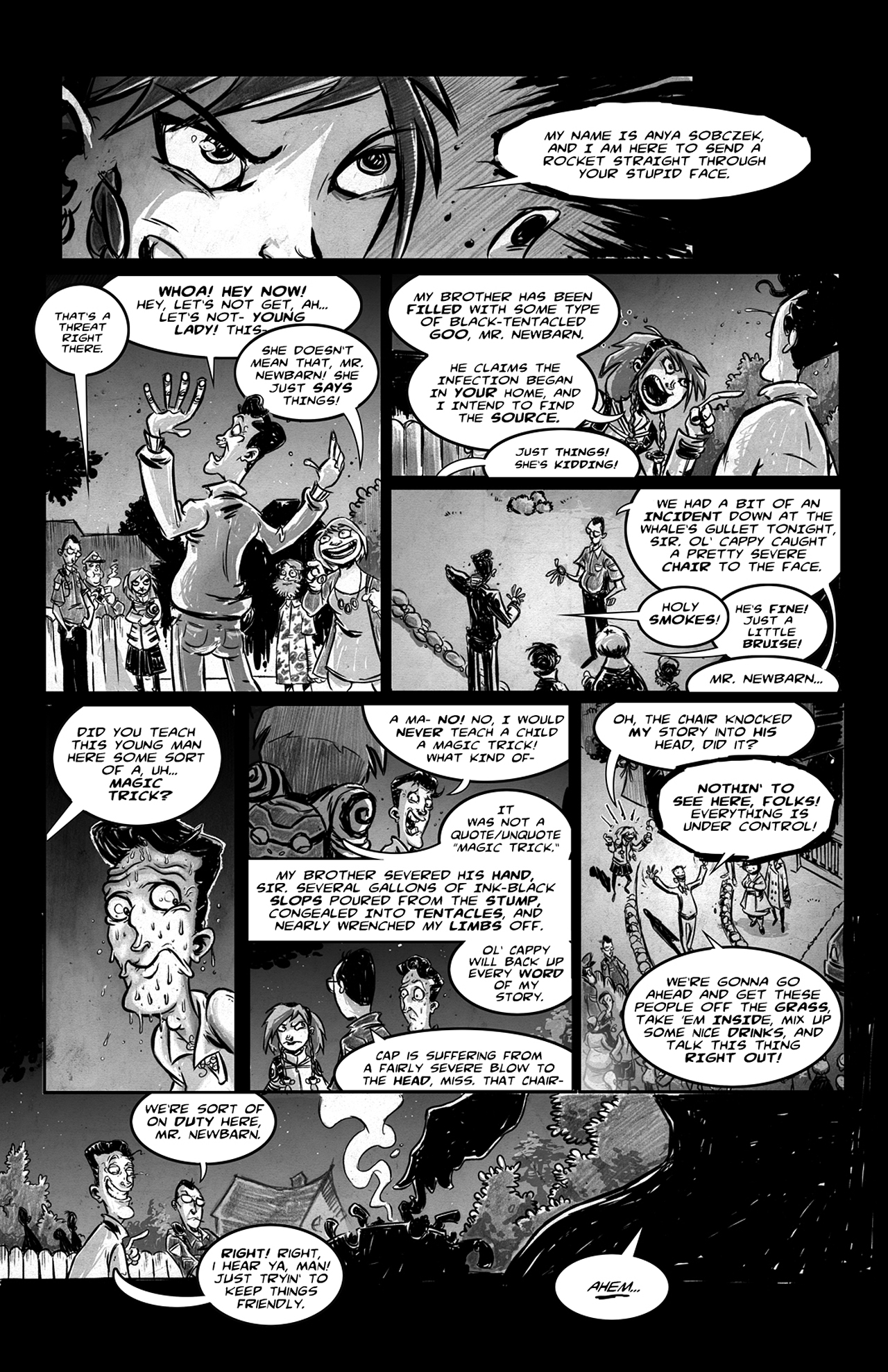 Read online Eldritch! comic -  Issue #1 - 13
