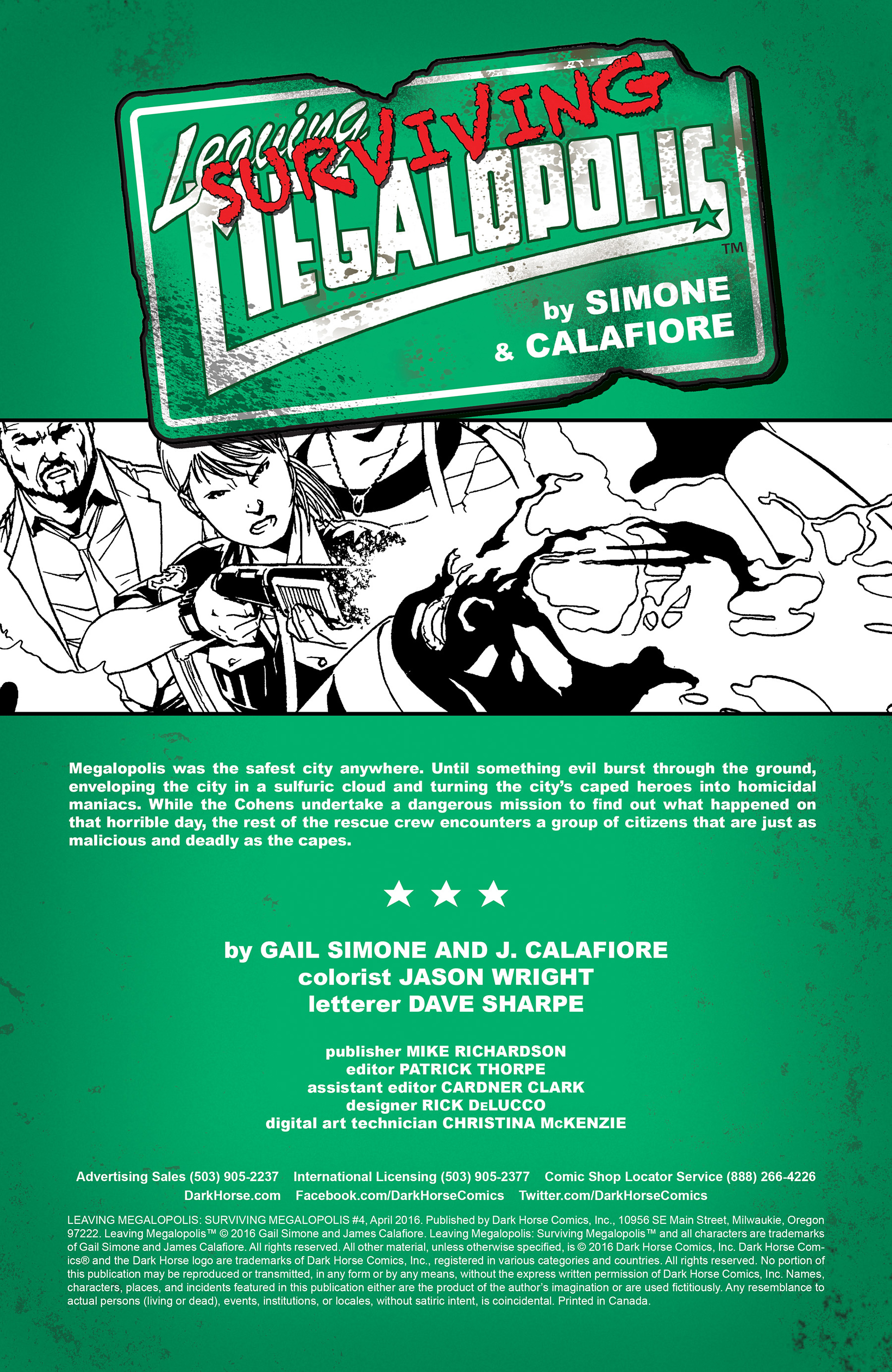 Read online Leaving Megalopolis: Surviving Megalopolis comic -  Issue #4 - 2